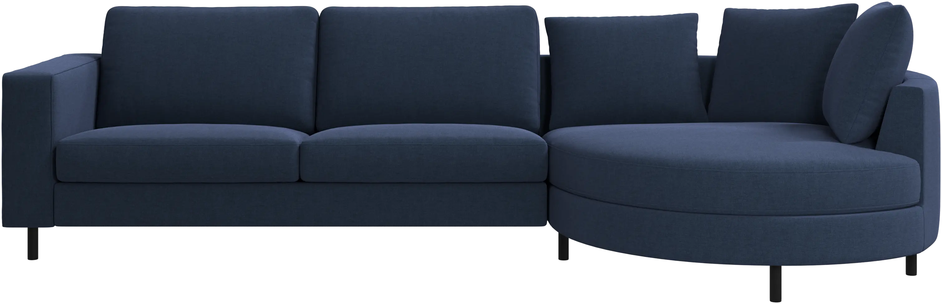Sofá Indivi con módulo chaise-longue a la derecha