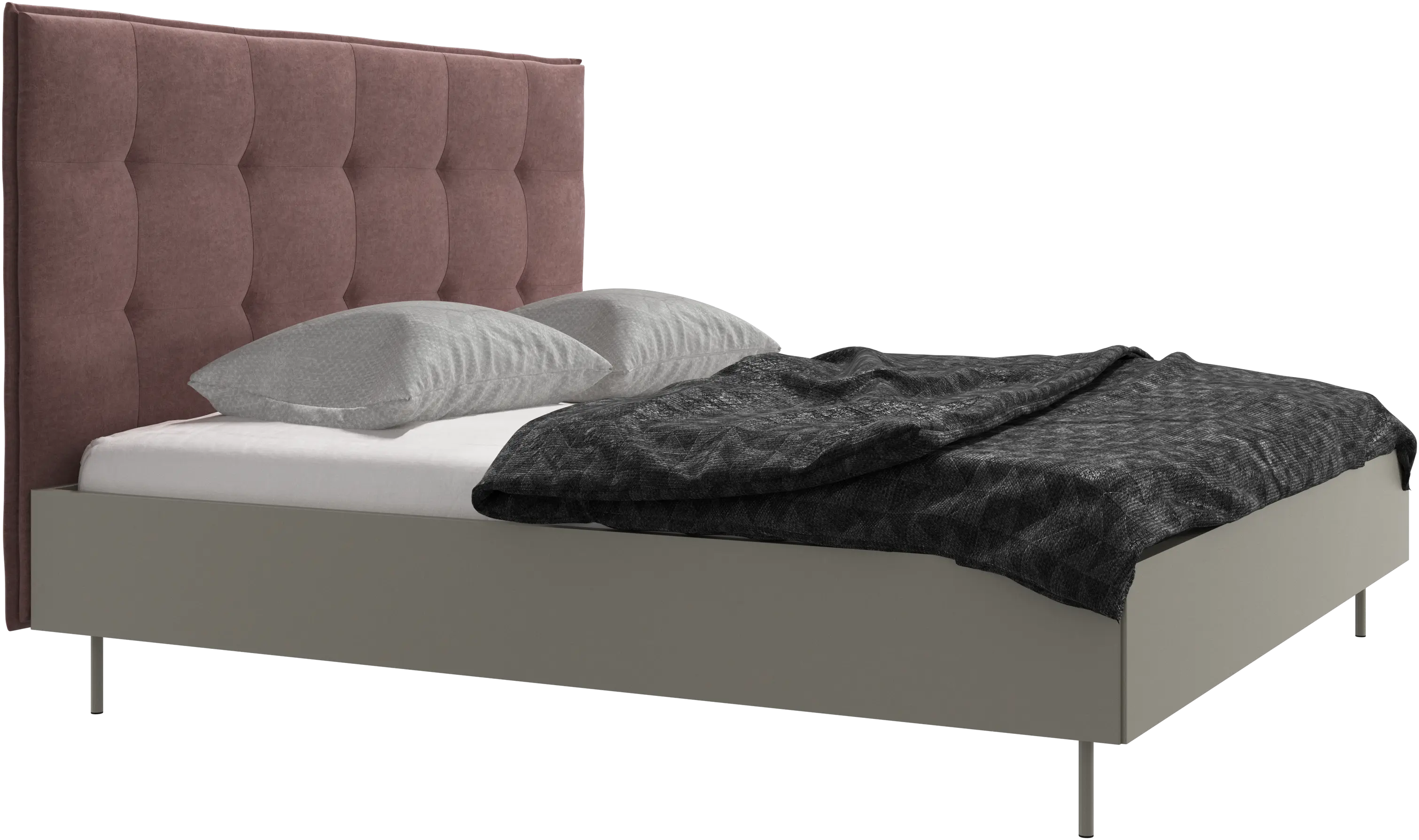 Lugano bed, excl. mattress