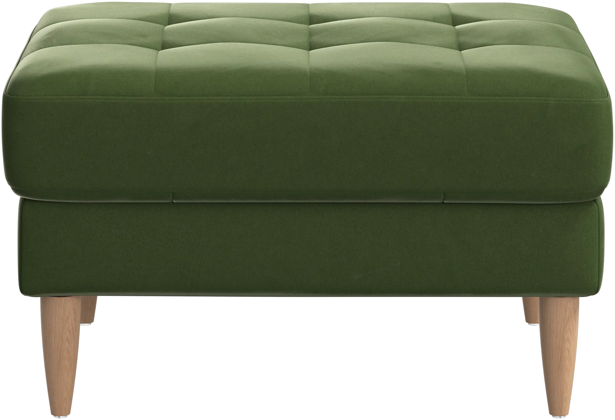 Osaka footstool, tufted seat
