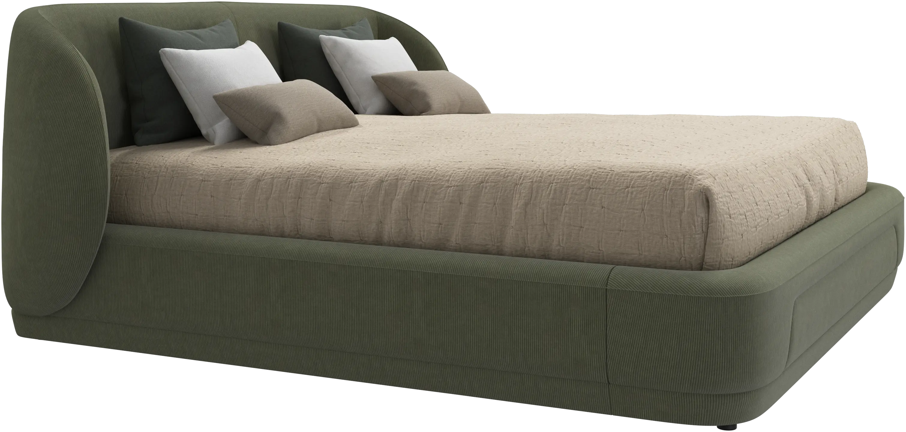 Bolzano bed with slats - W193xL203cm