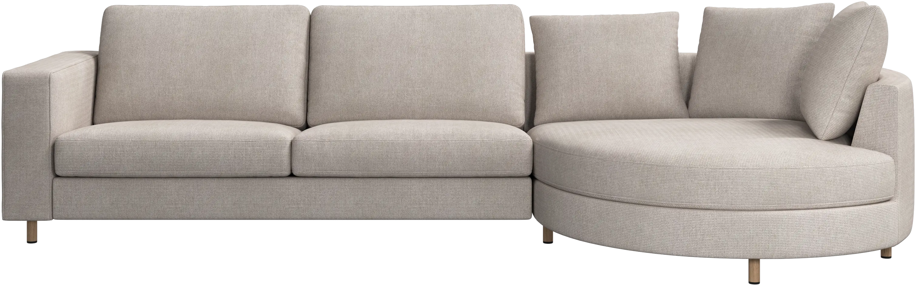 Indivi sofa with chaise longue right