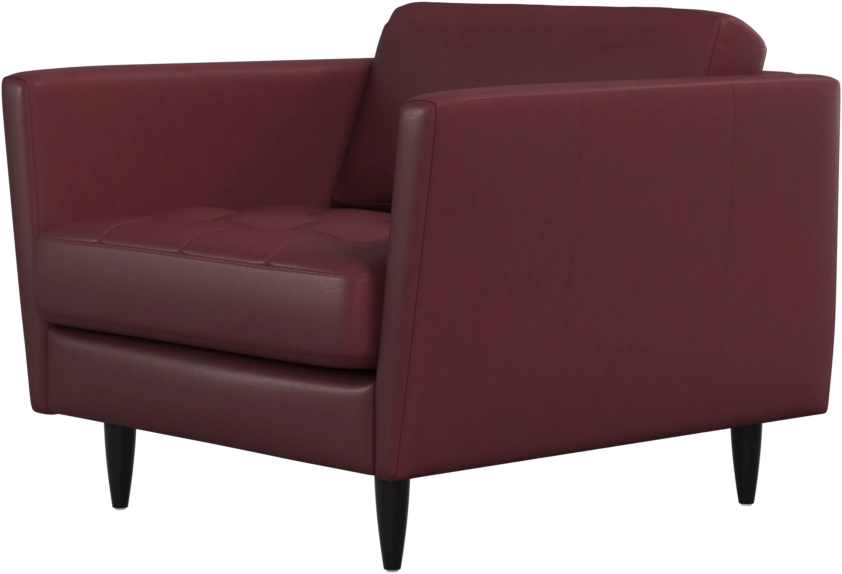 Osaka chair, tufted seat