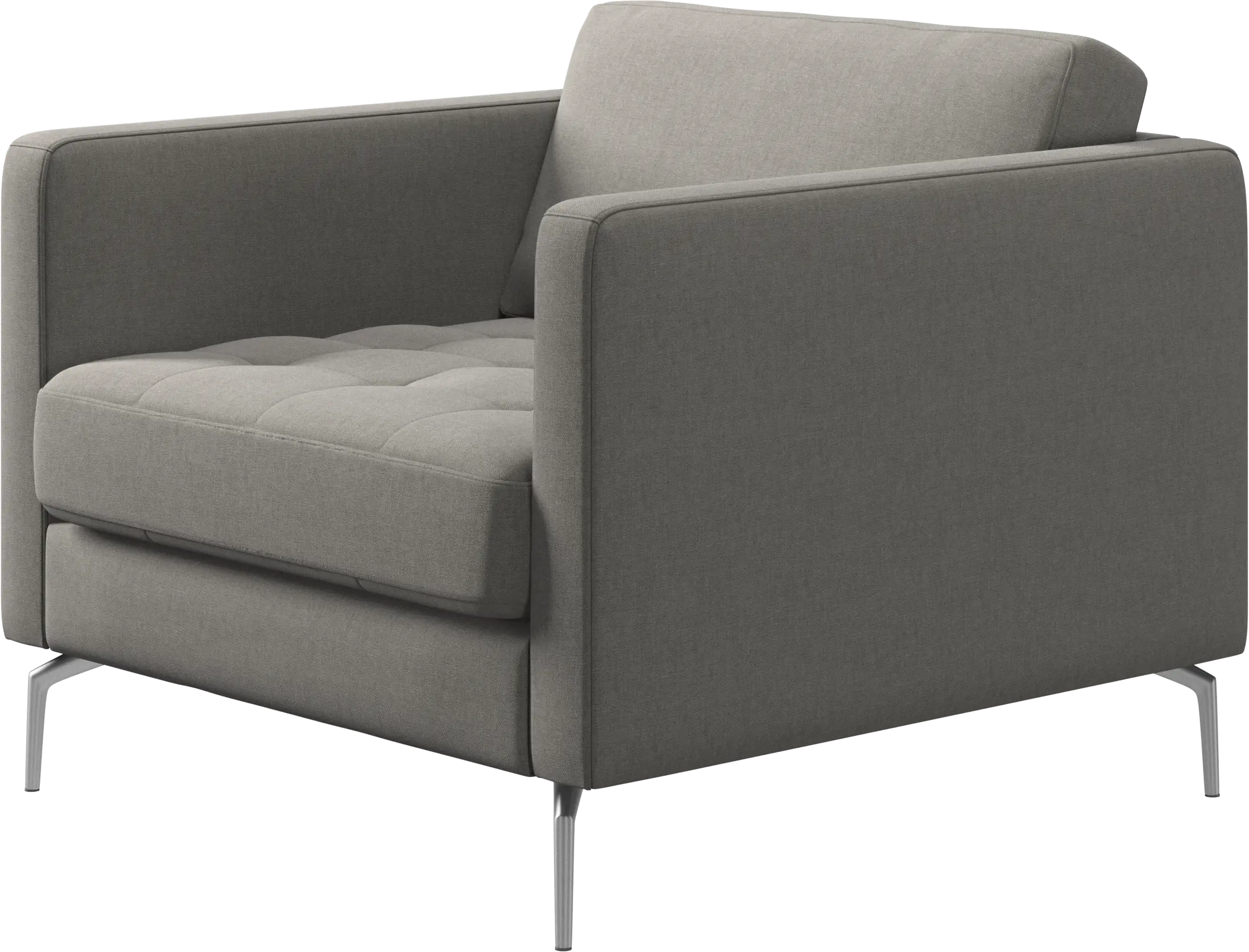 Osaka chair, tufted seat