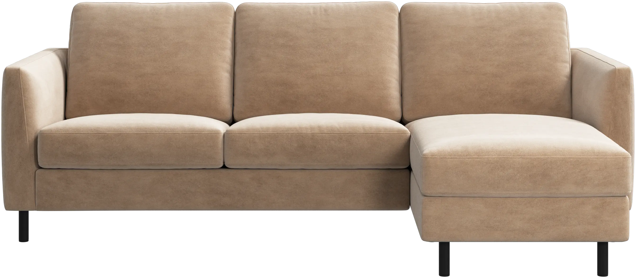 Sofá Indivi con módulo chaise-longue a la derecha