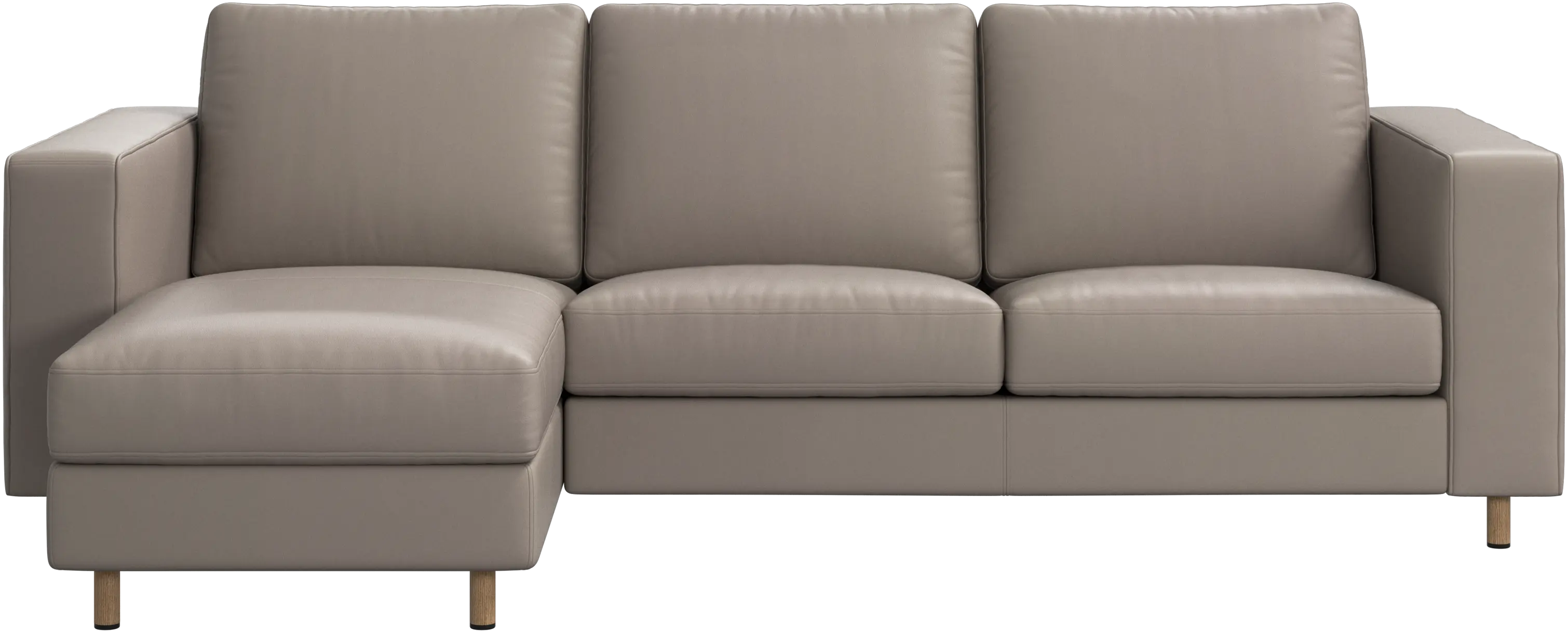 Indivi sofa with chaise longue left