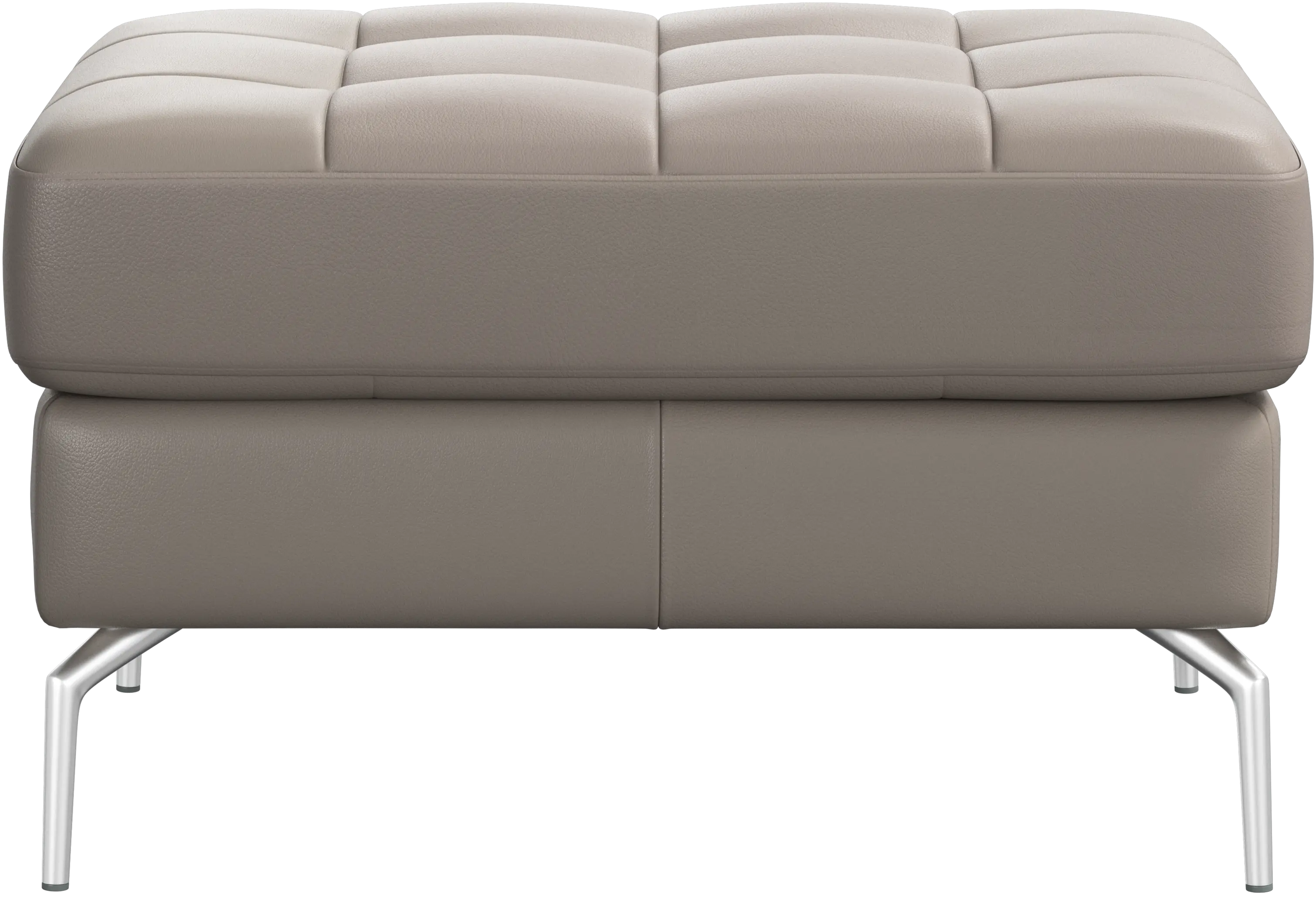 Osaka footstool, tufted seat