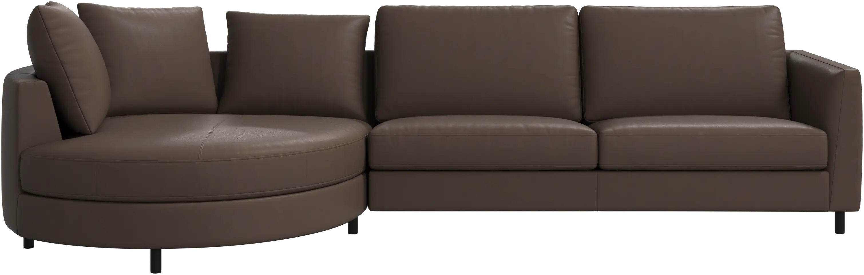 Indivi sofa with chaise longue left
