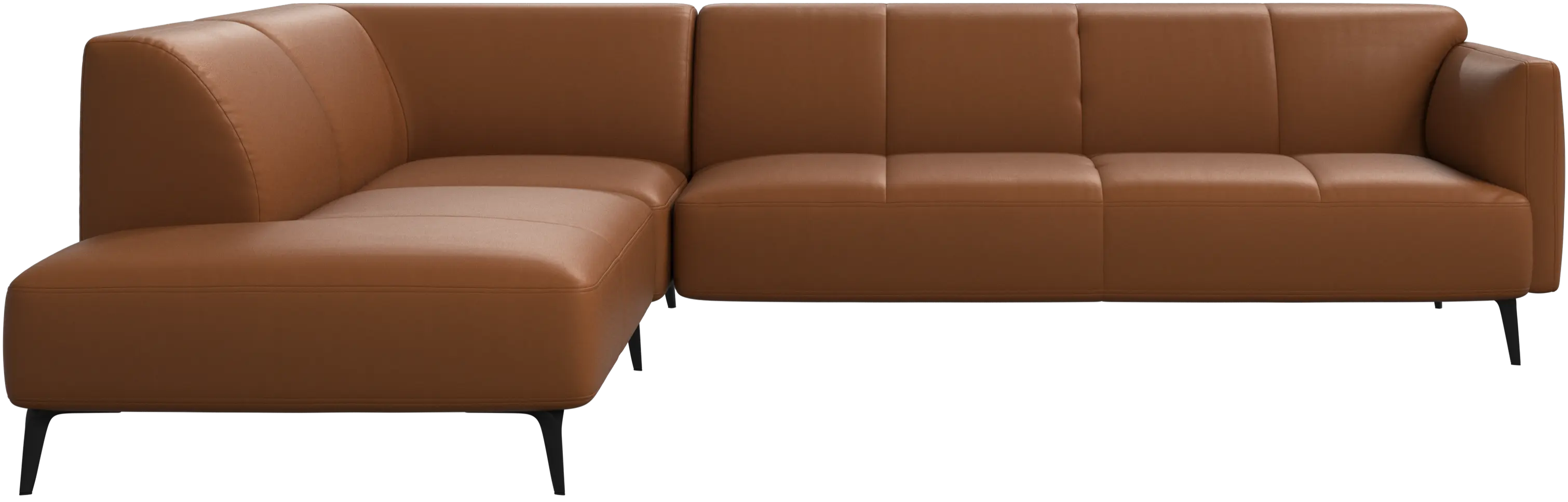 Modena corner sofa with lounging unit