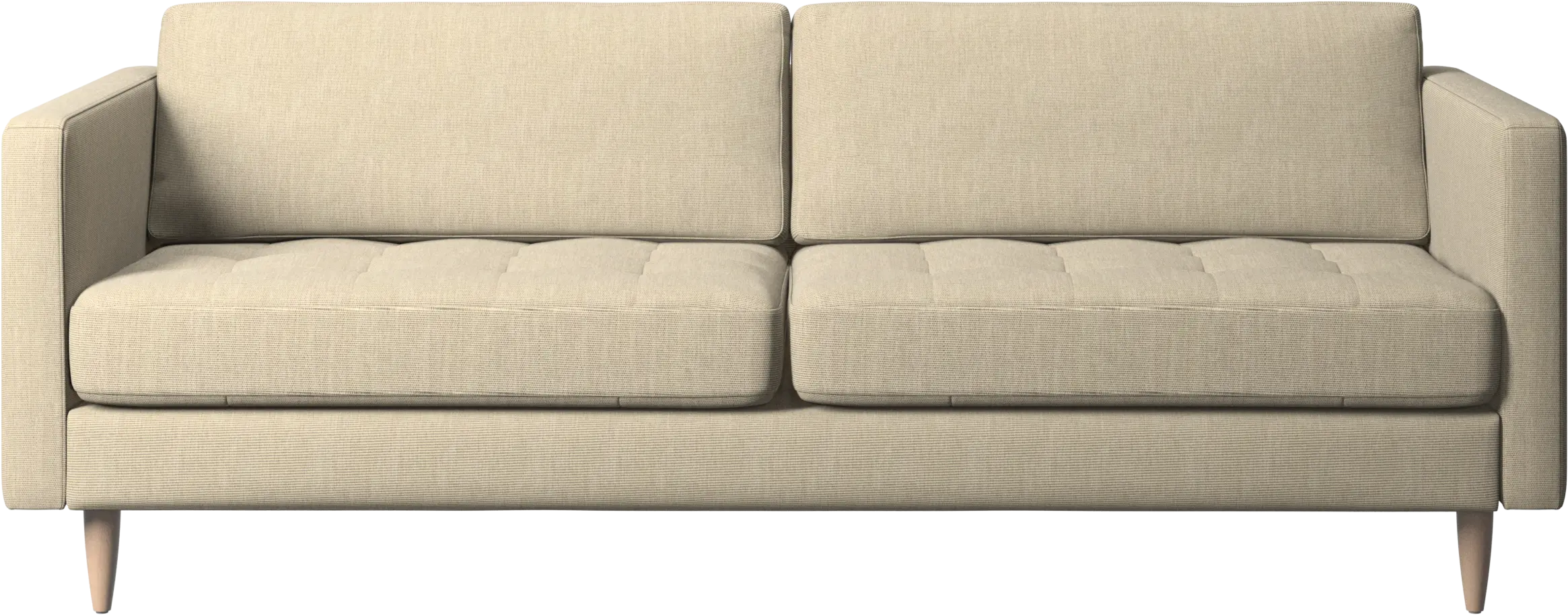 Osaka sofa, tufted seat