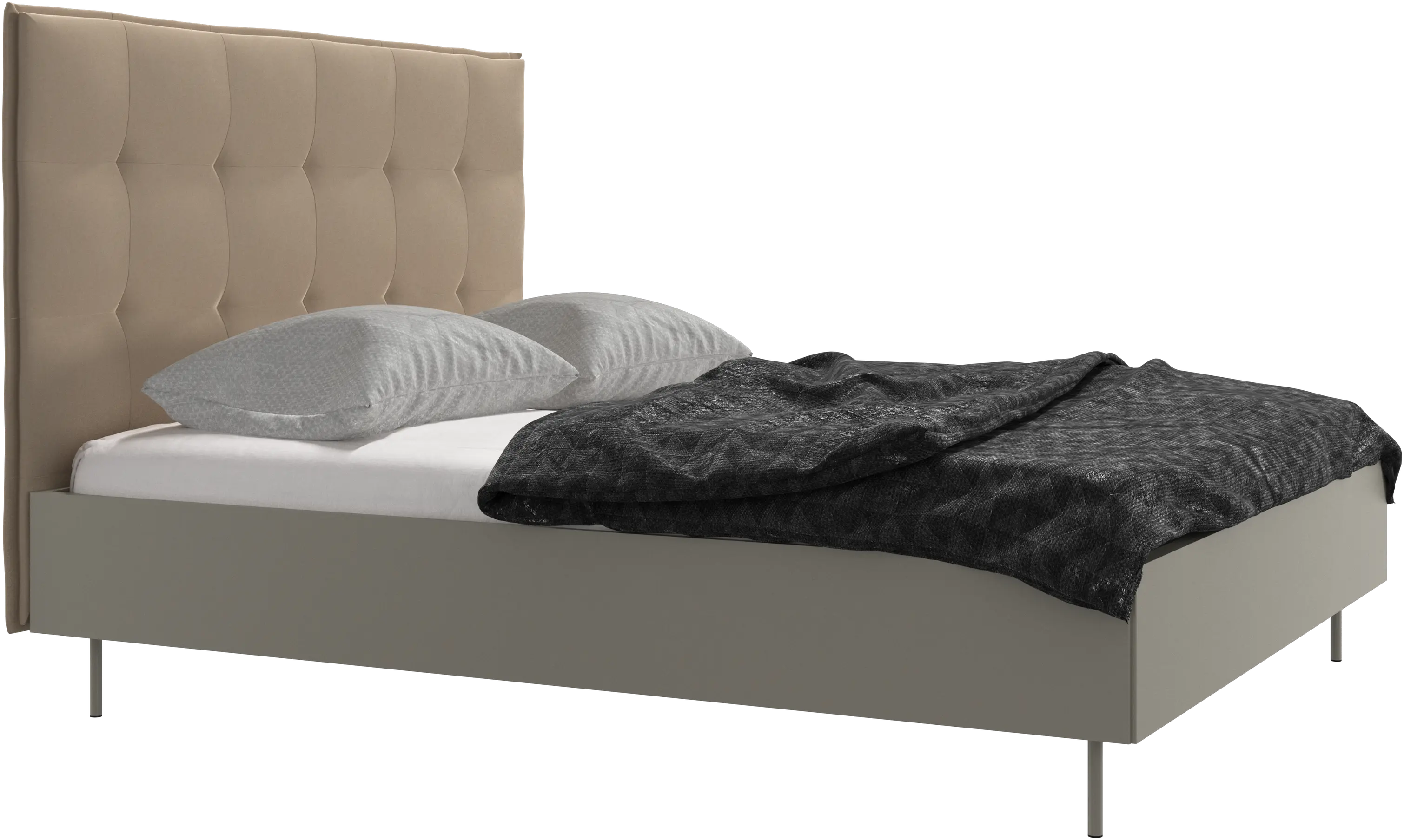 Lugano bed, excl. mattress