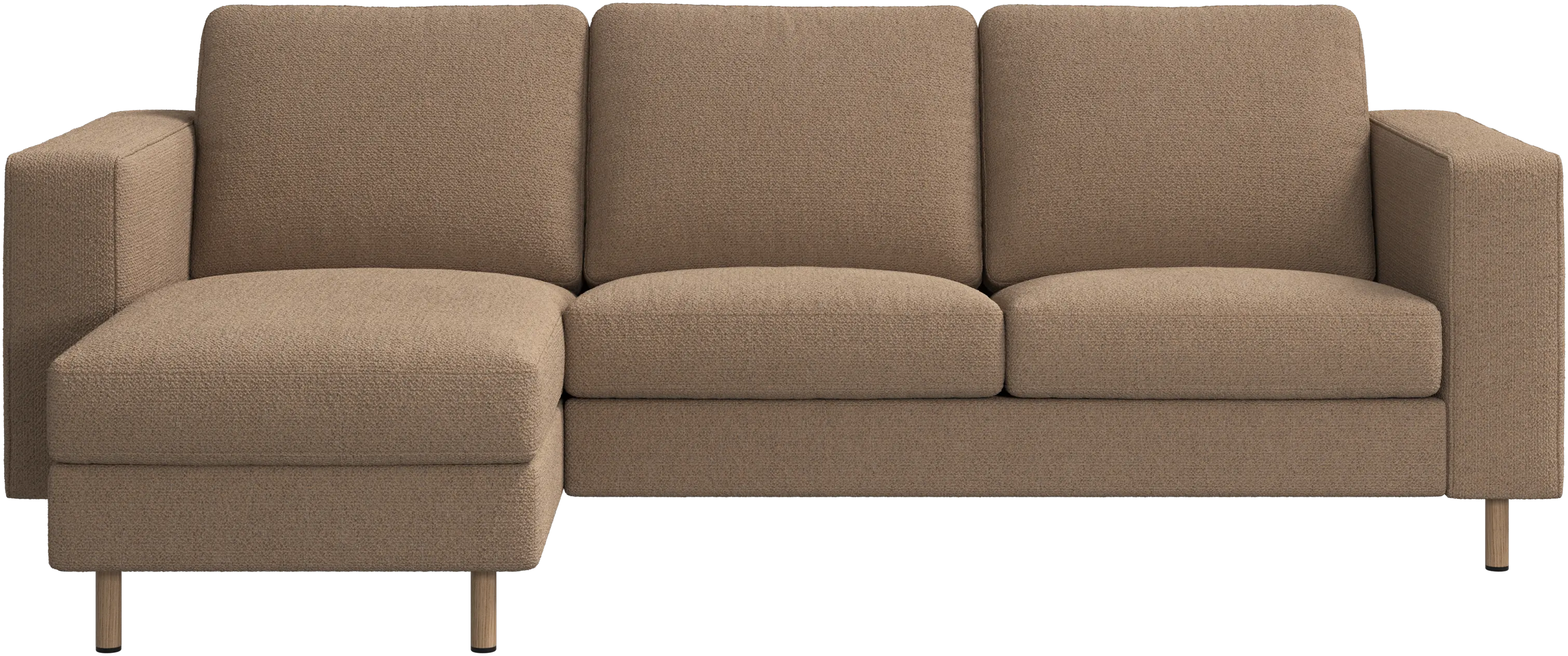 Indivi sofa with chaise longue left