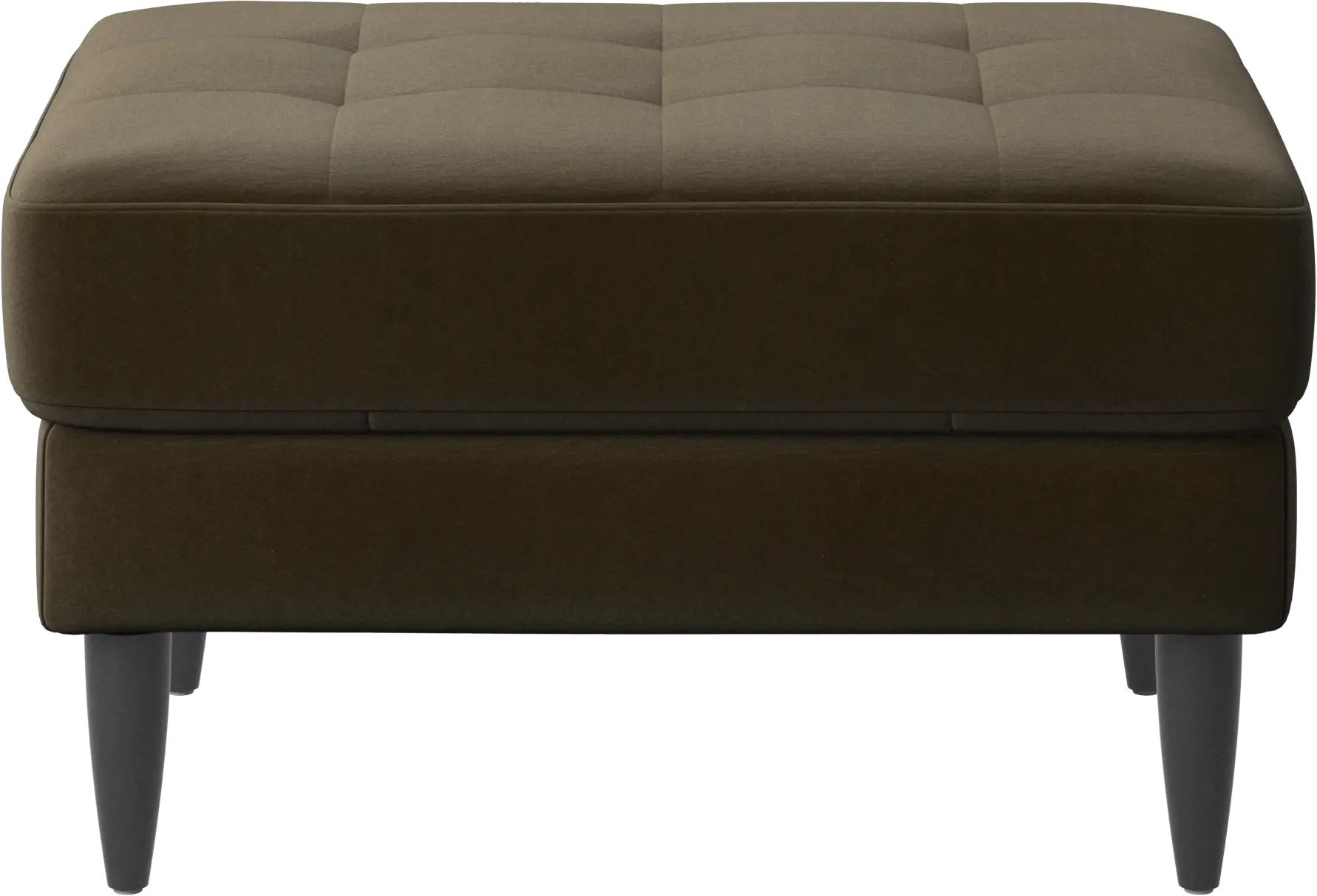 Osaka footstool, tufted seat