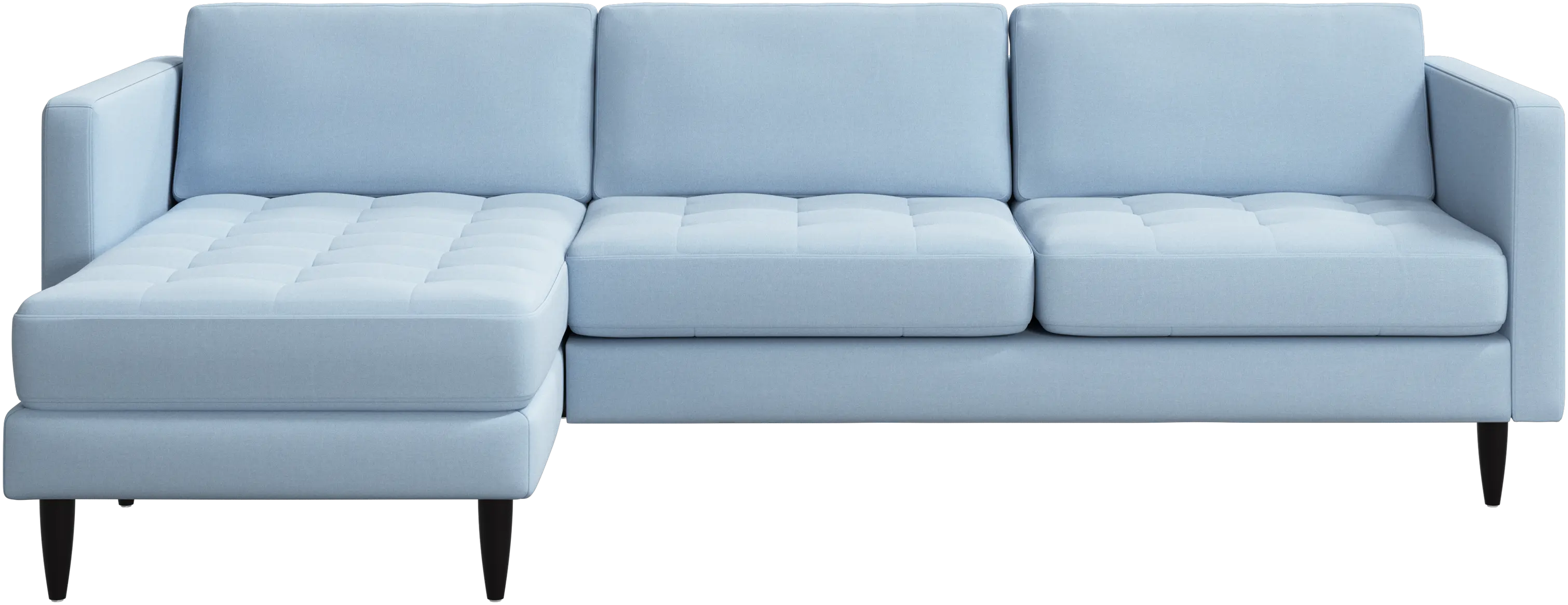 Osaka sofa with resting unit, tufted seat