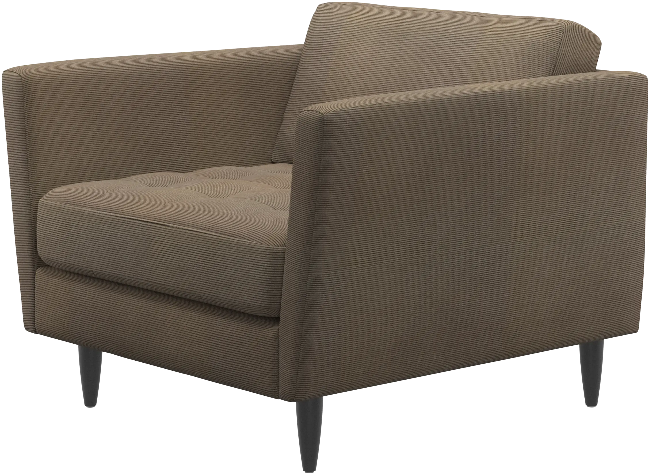 Osaka chair, tufted seat