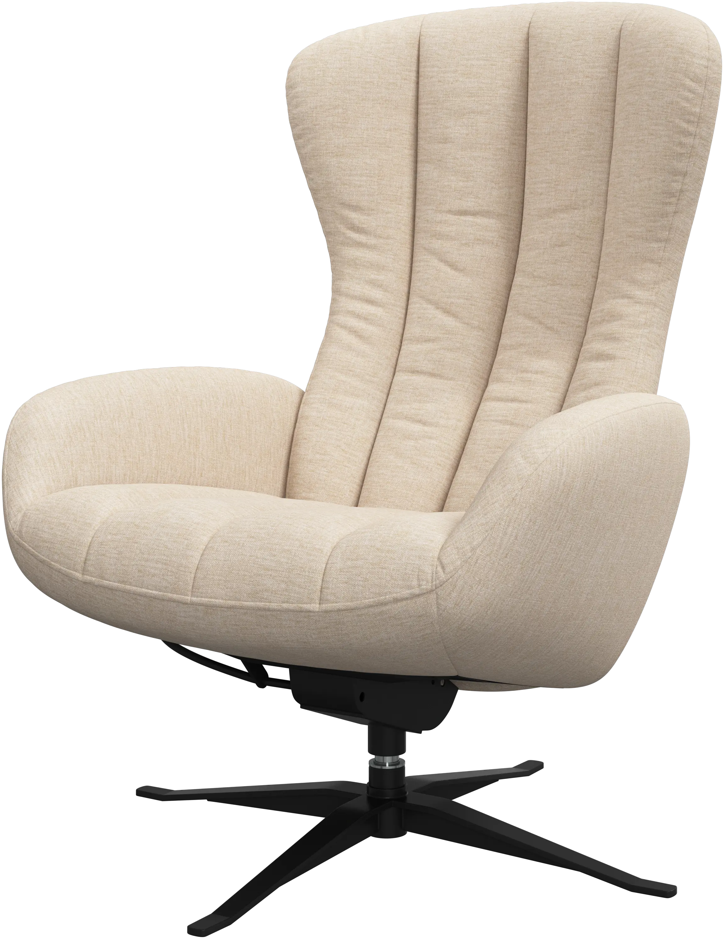 Tilburg recliner with swivel function and adjustable headrest