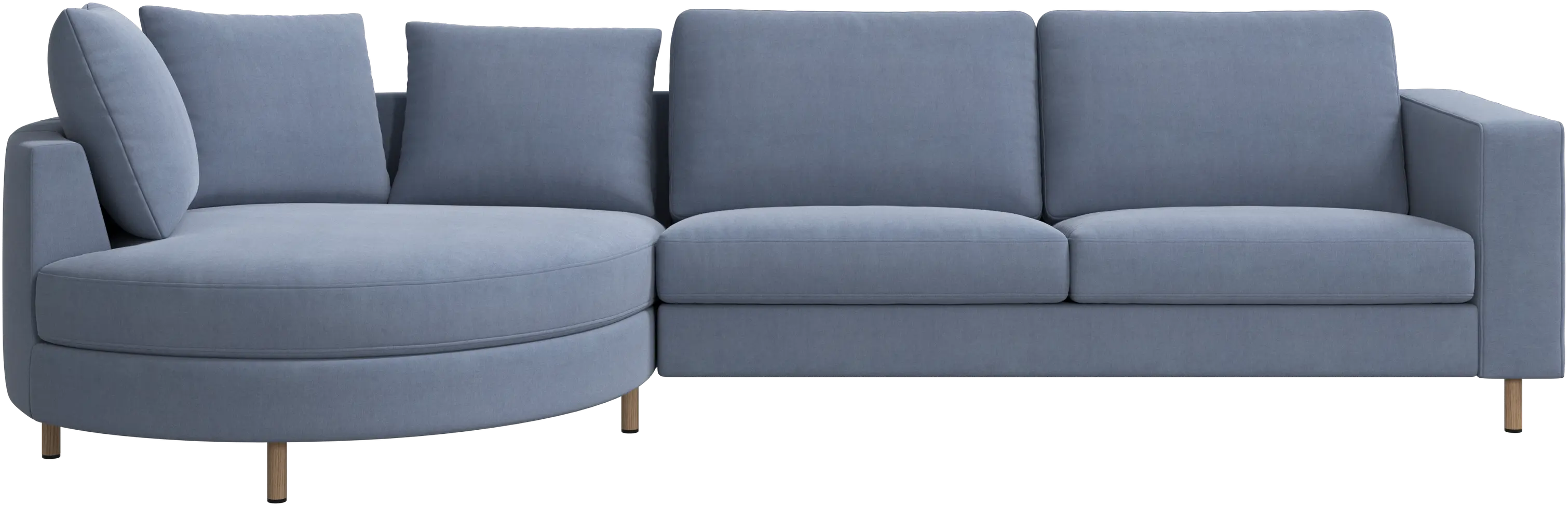 Indivi sofa with chaise longue left