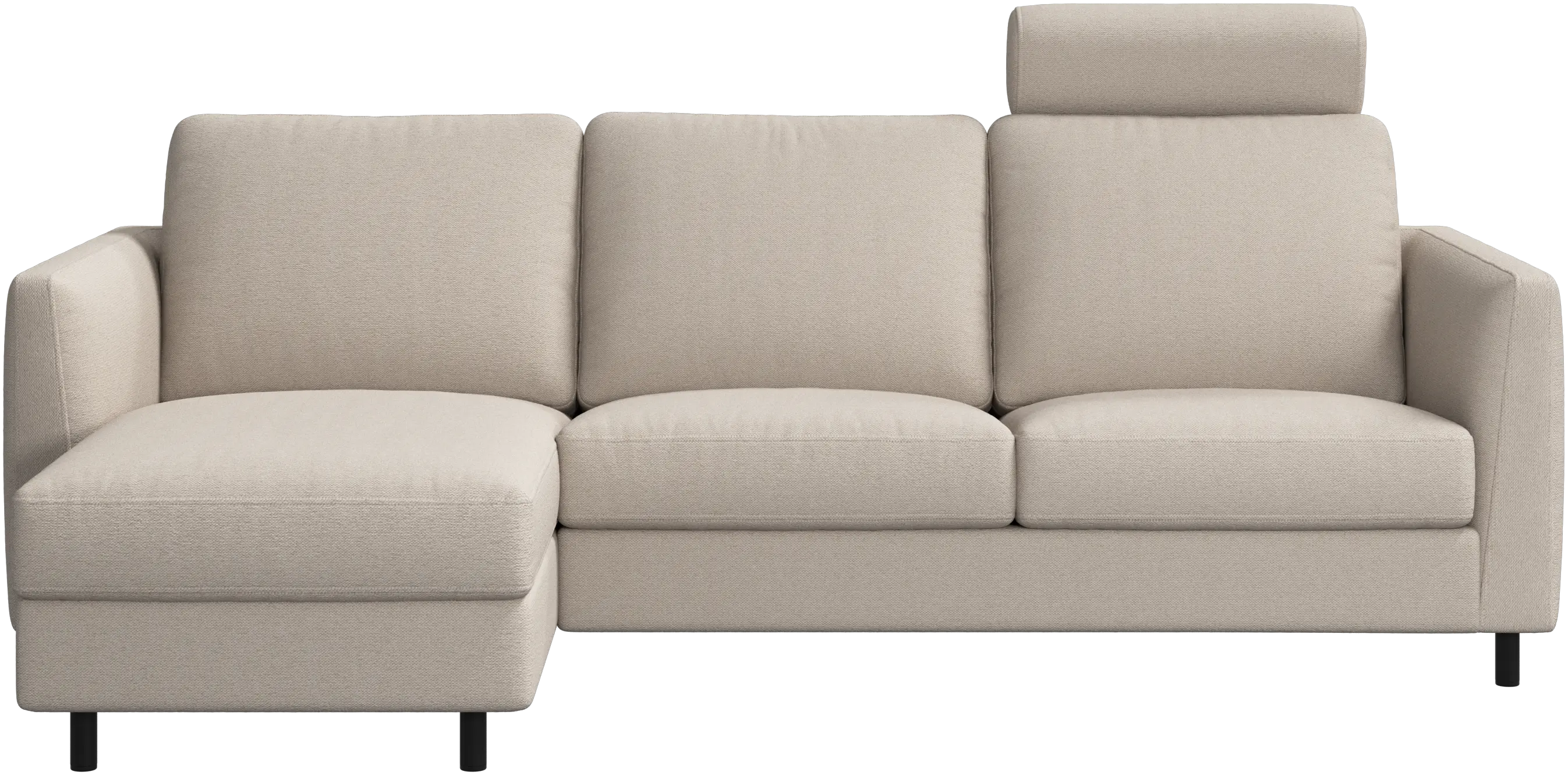 Indivi sofa with chaise longue left