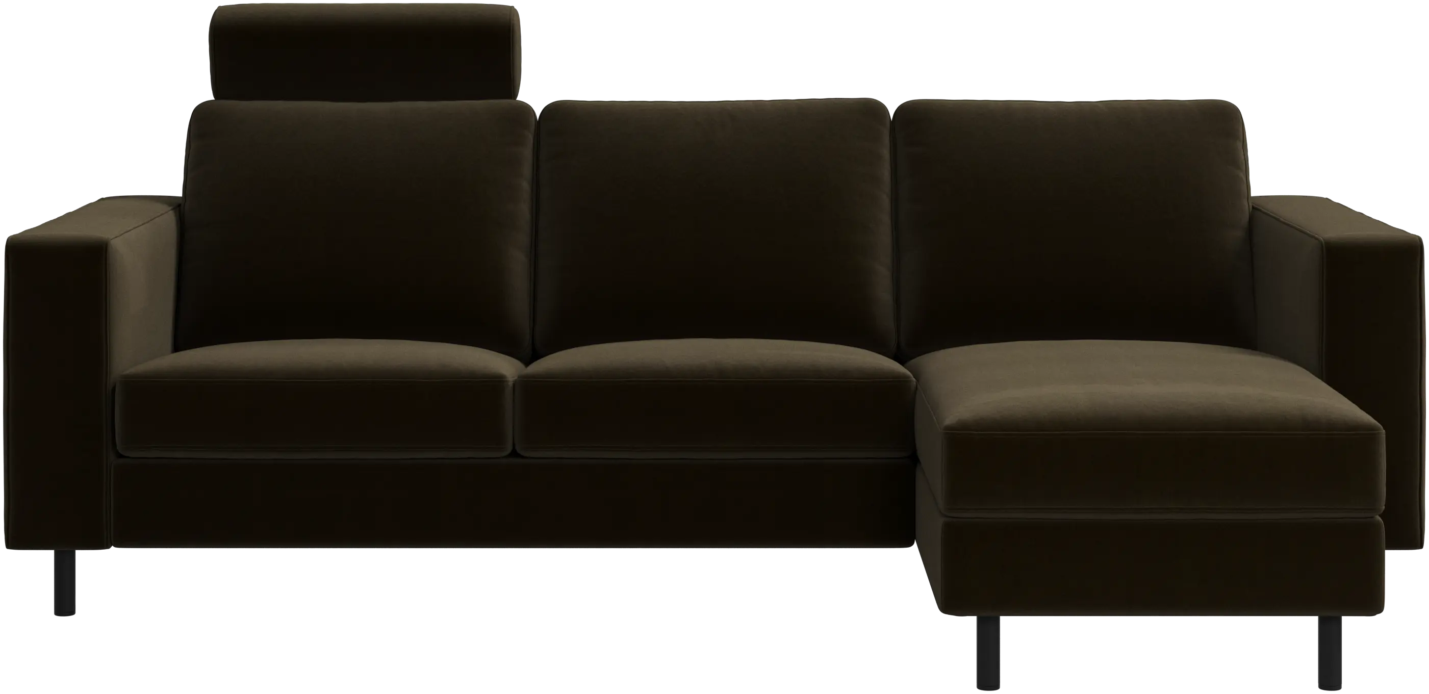 Sofá Indivi con módulo chaise-longue a la derecha