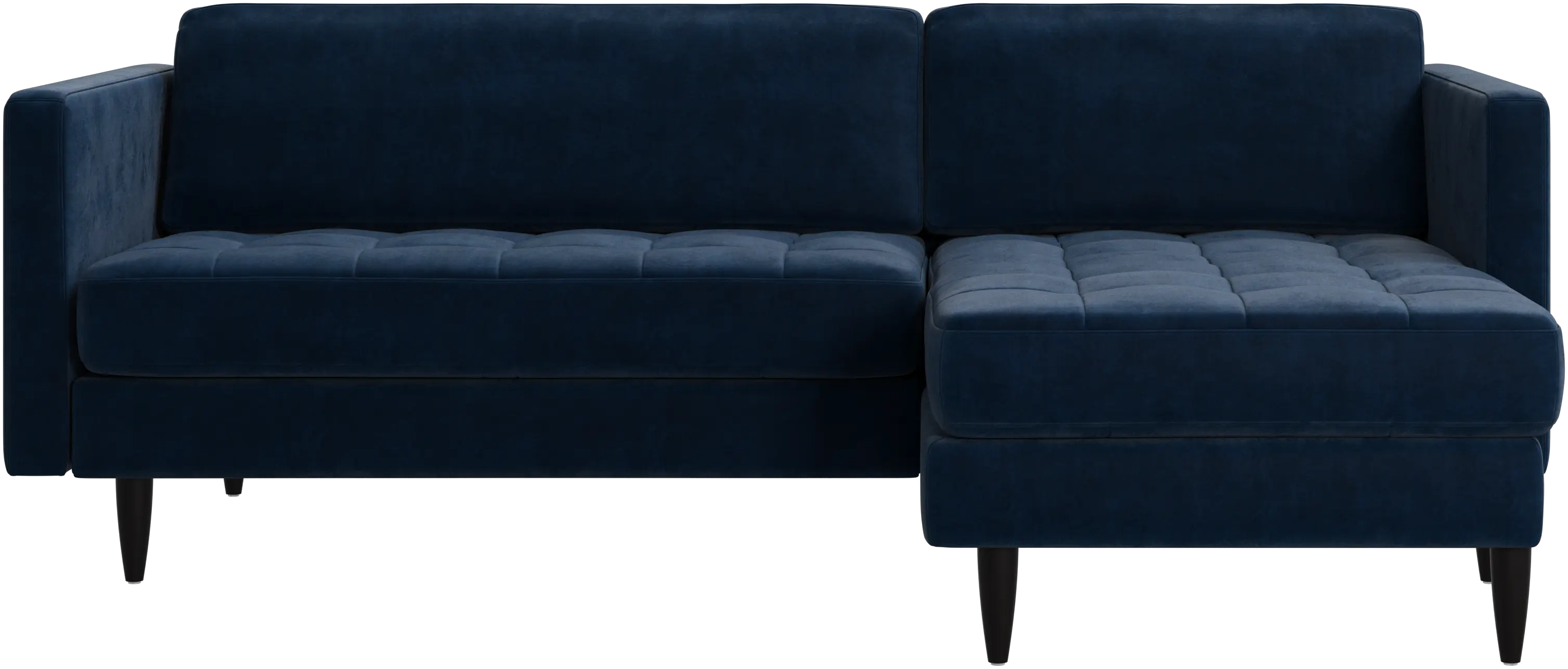 Osaka sofa with resting unit, tufted seat