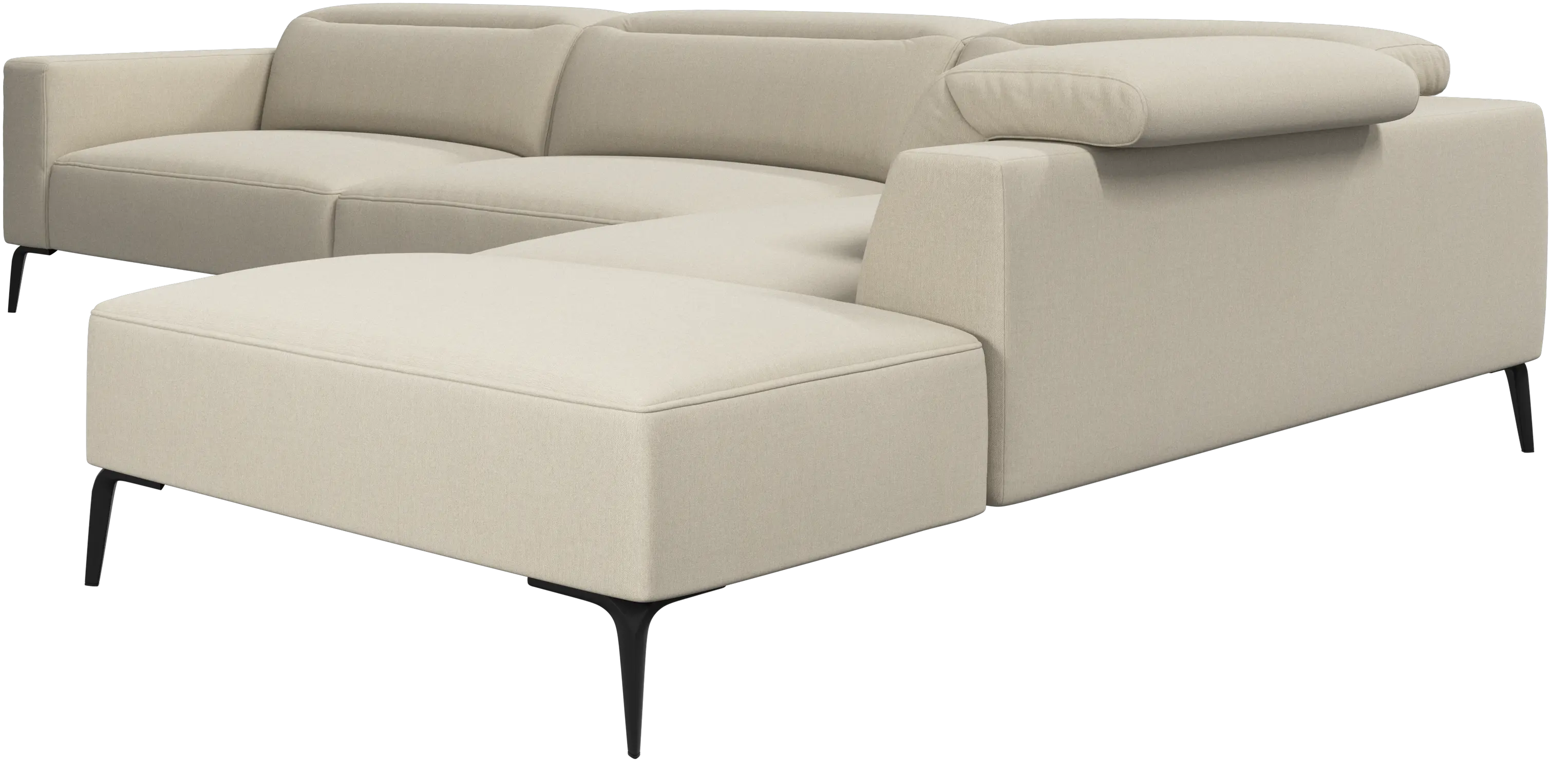 Canapé d'angle Zürich avec module chaise longue