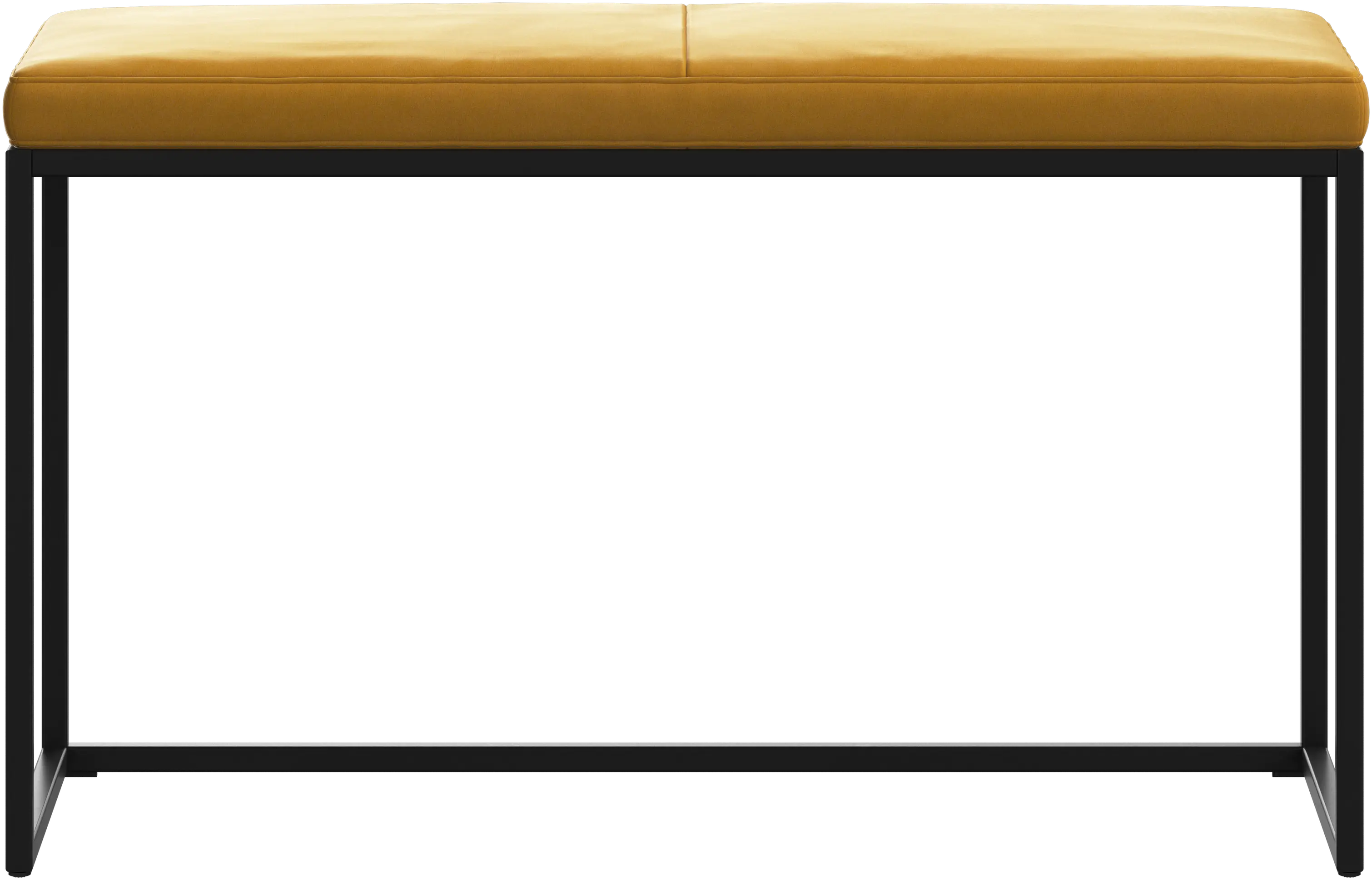 London kleine Bank mit Kissen