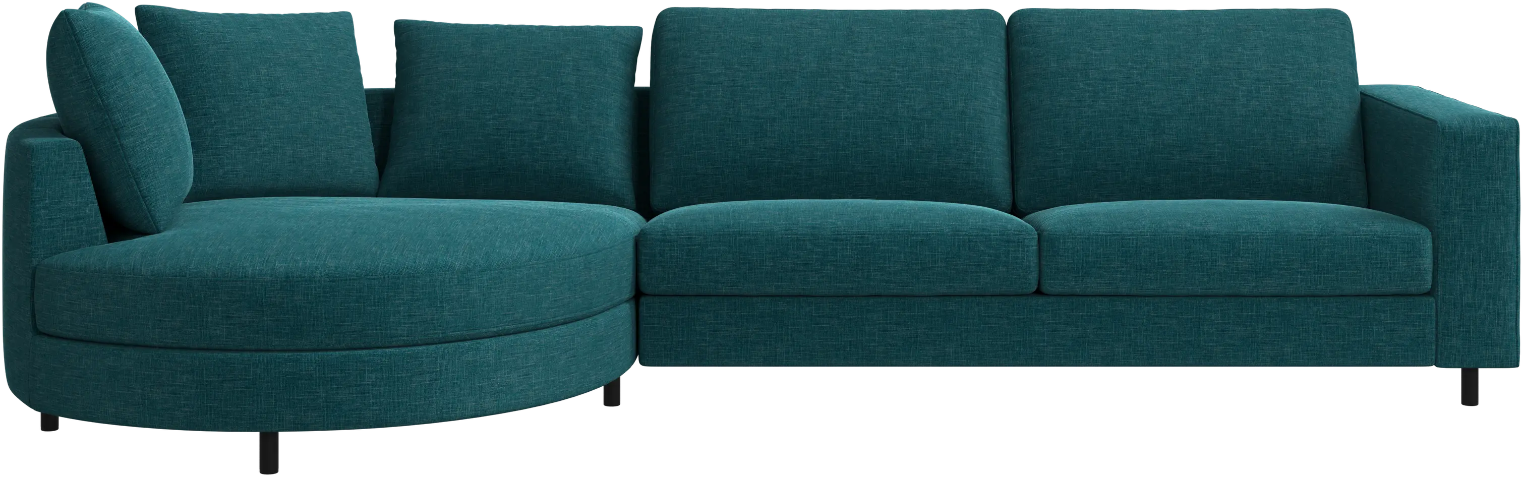 Indivi sofa with chaise longue left