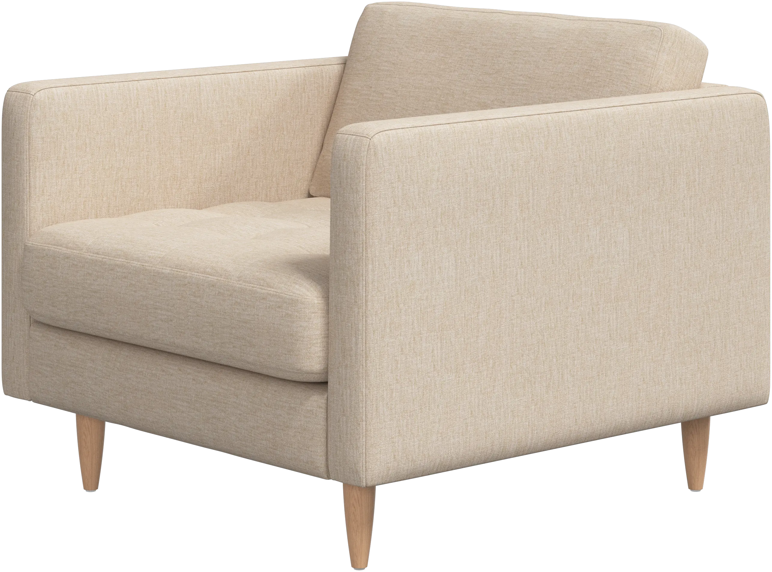 Osaka chair, tufted seat