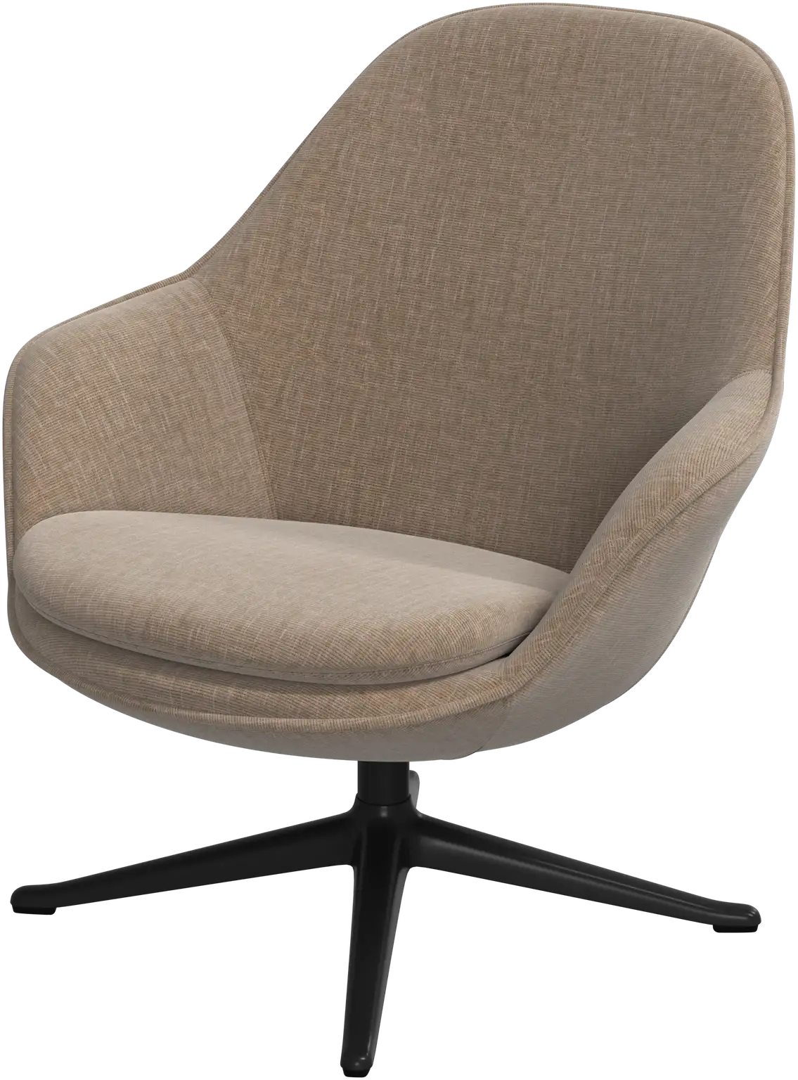 BoConcept - Sessel - Adelaide-Sessel mit Fußhocker (-40%)