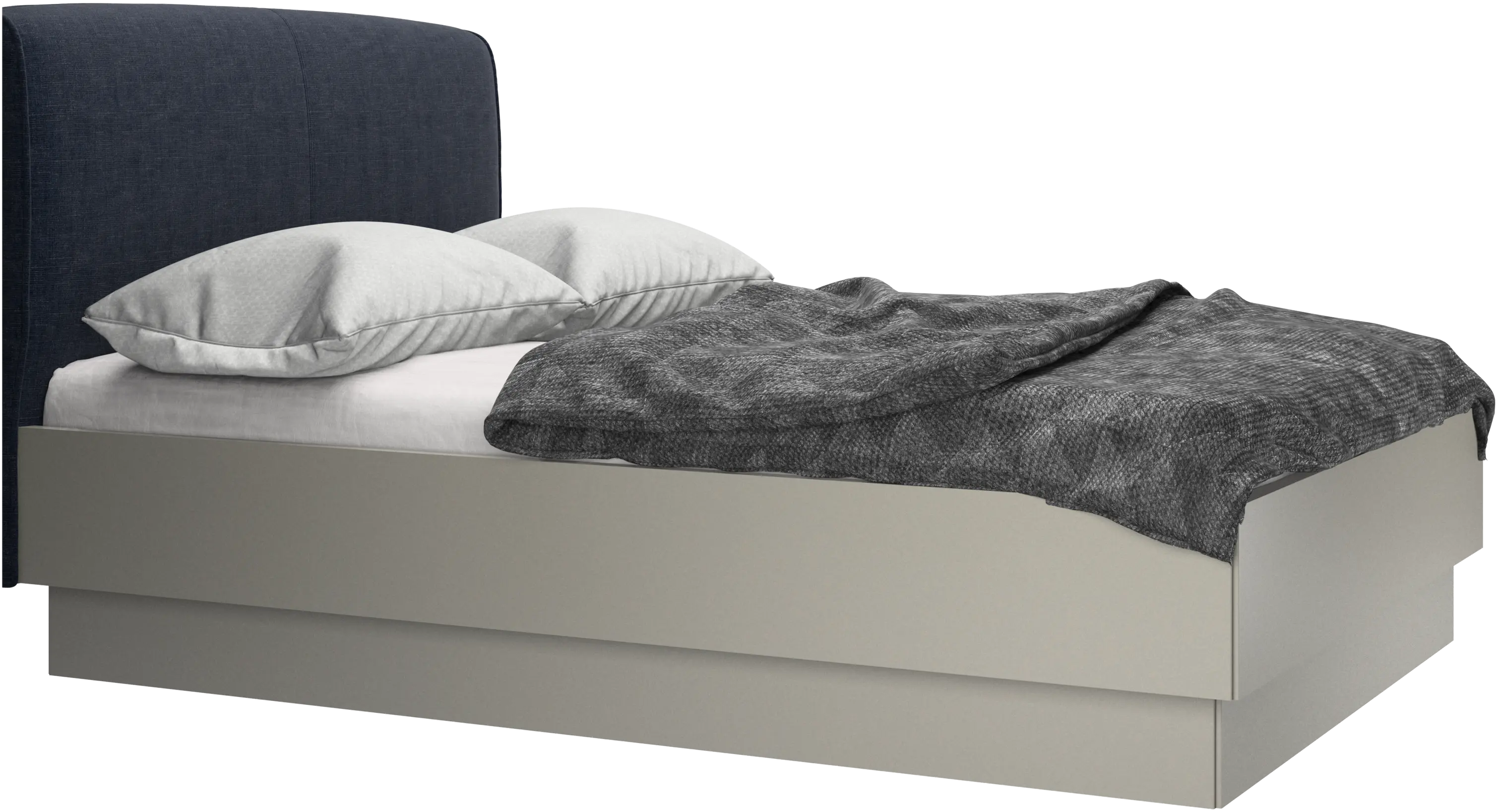 Houston, cama tapizada con almacenamiento