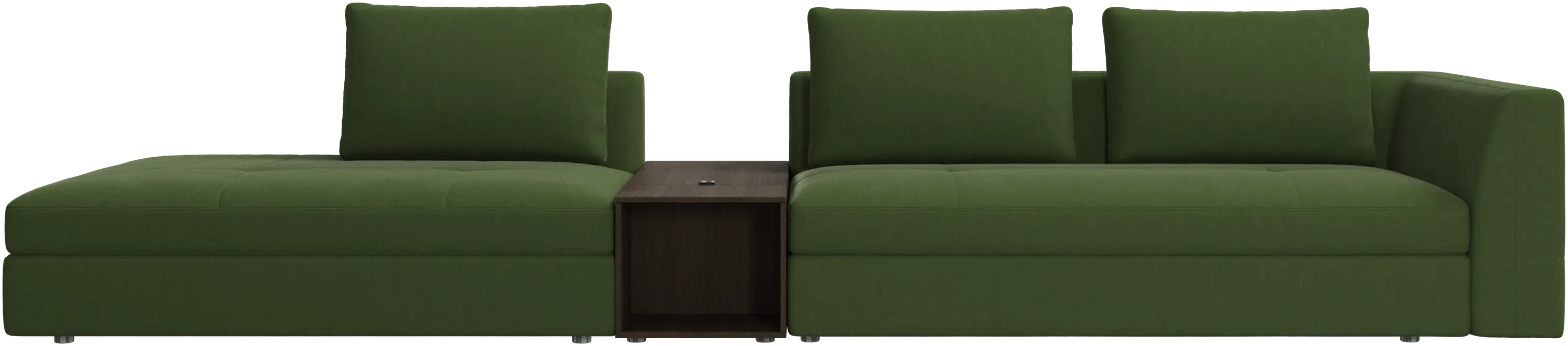 Bergamo 3 seater lounge sofa with storage