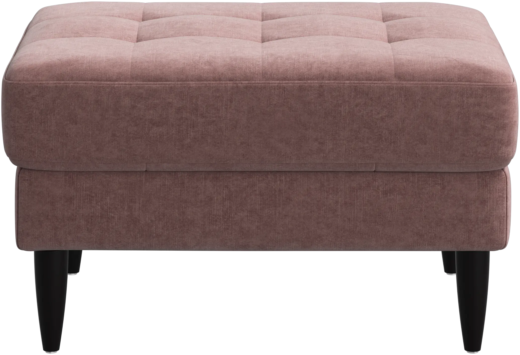 Osaka footstool, tufted seat