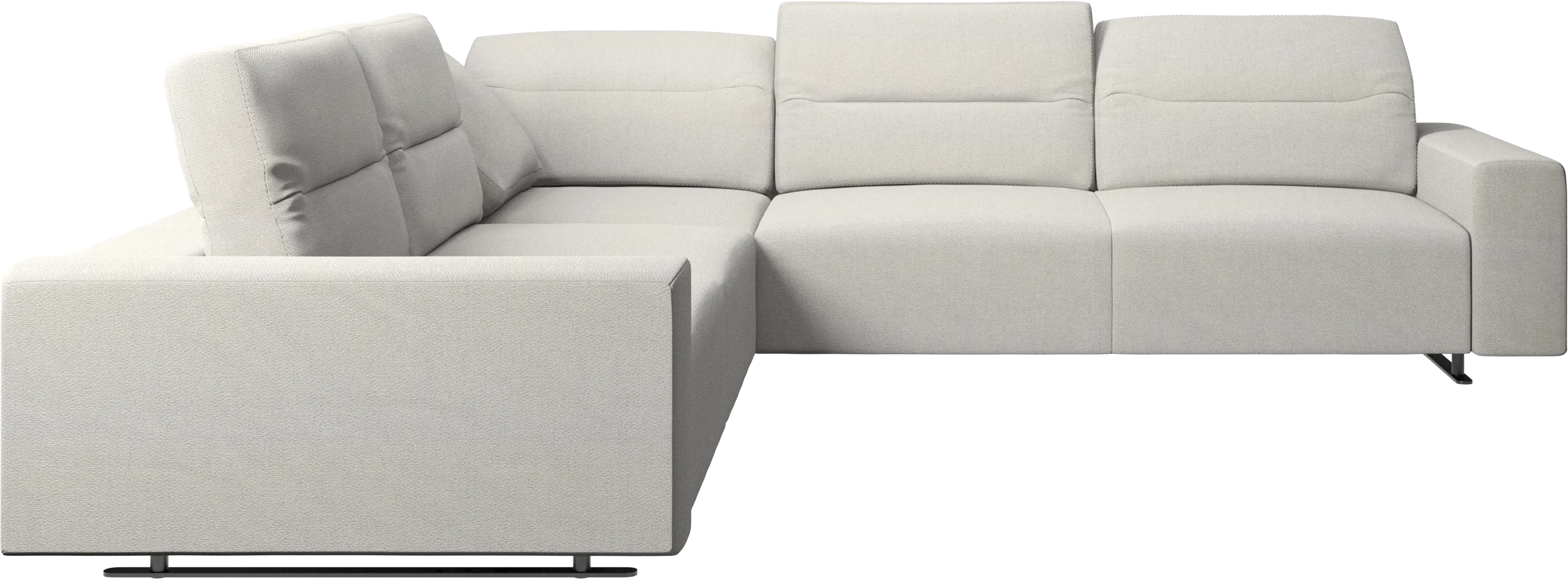 Hampton corner sofa with adjustable back