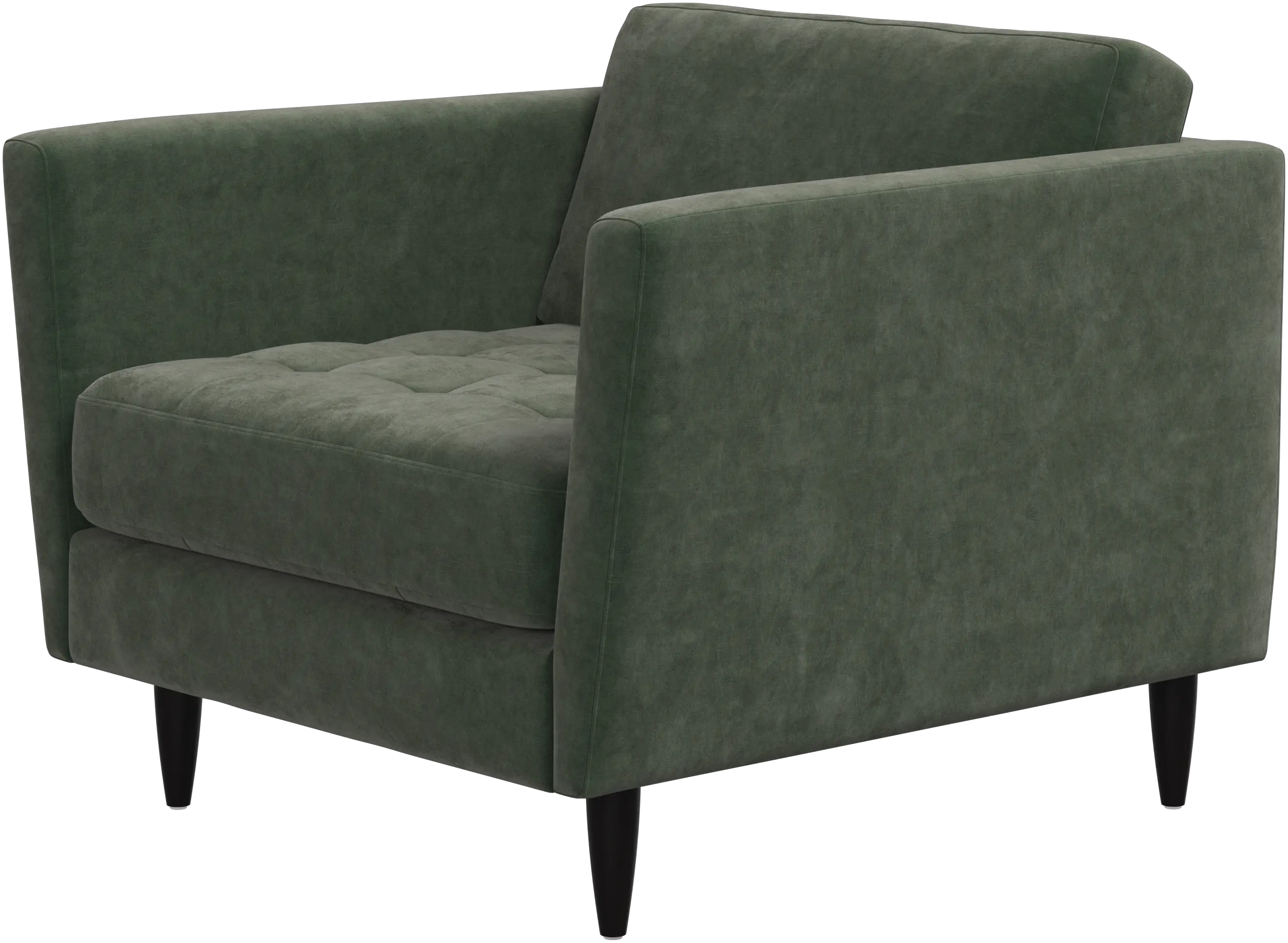 Osaka chair, tufted seat