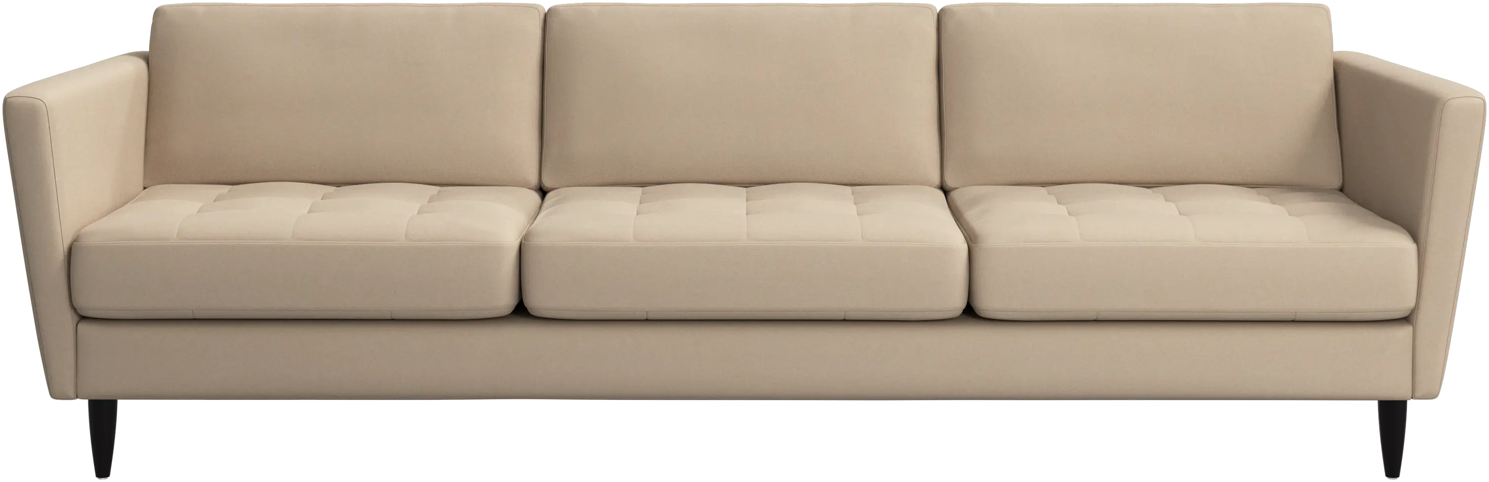 Osaka sofa, tufted seat