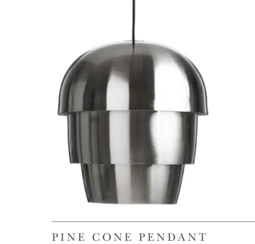Lamps Pine cone pendant