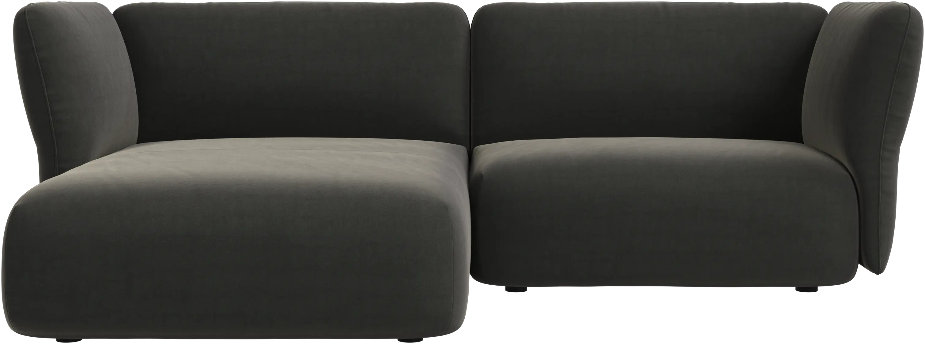 Paraggi 1.5-seater with chaise longue left