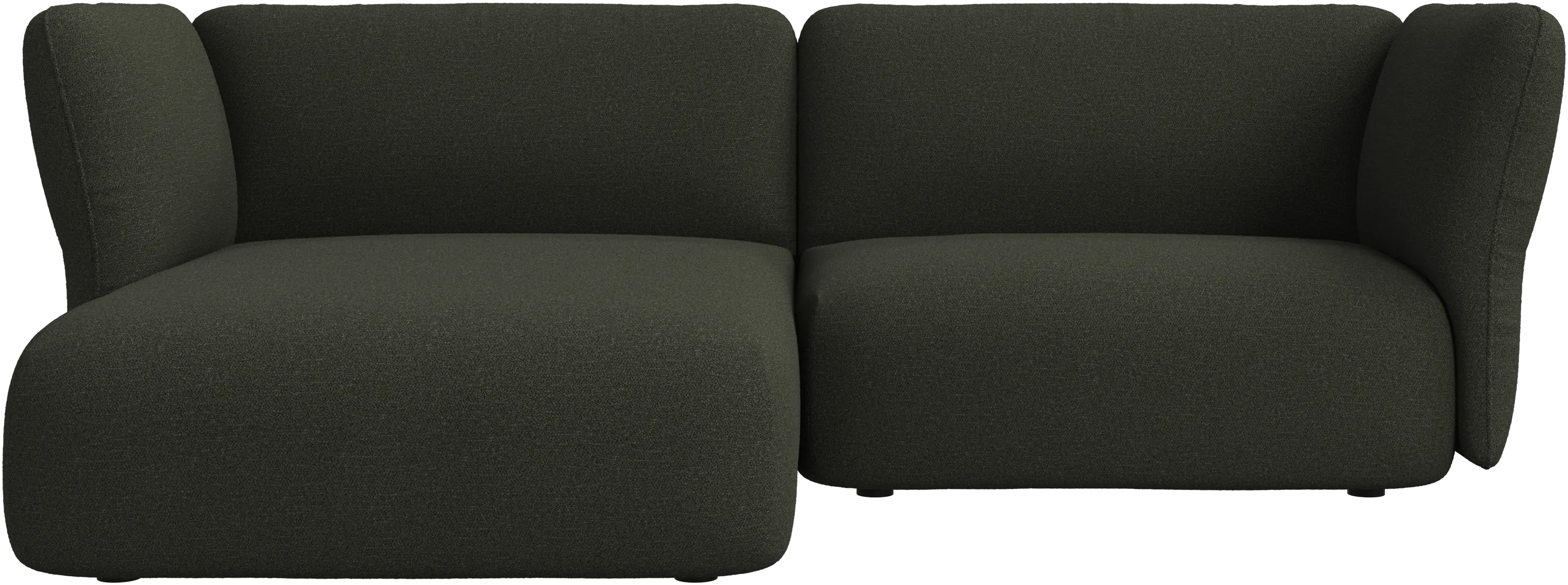 Paraggi 1.5-seater with chaise longue left