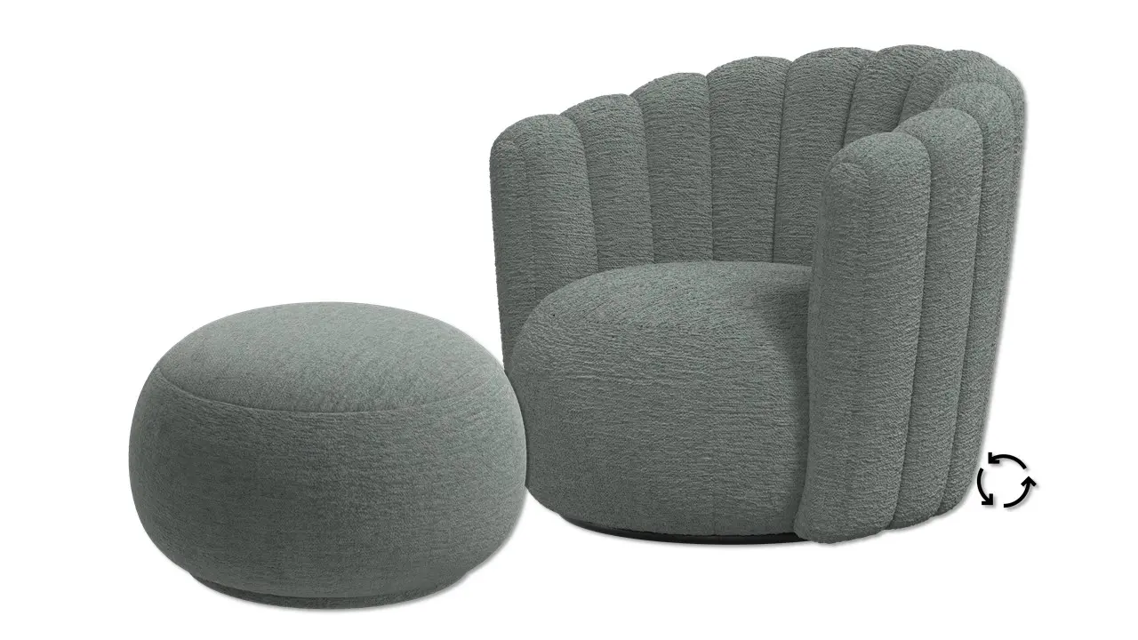 Sweet Art Sessel mit Drehfunktion