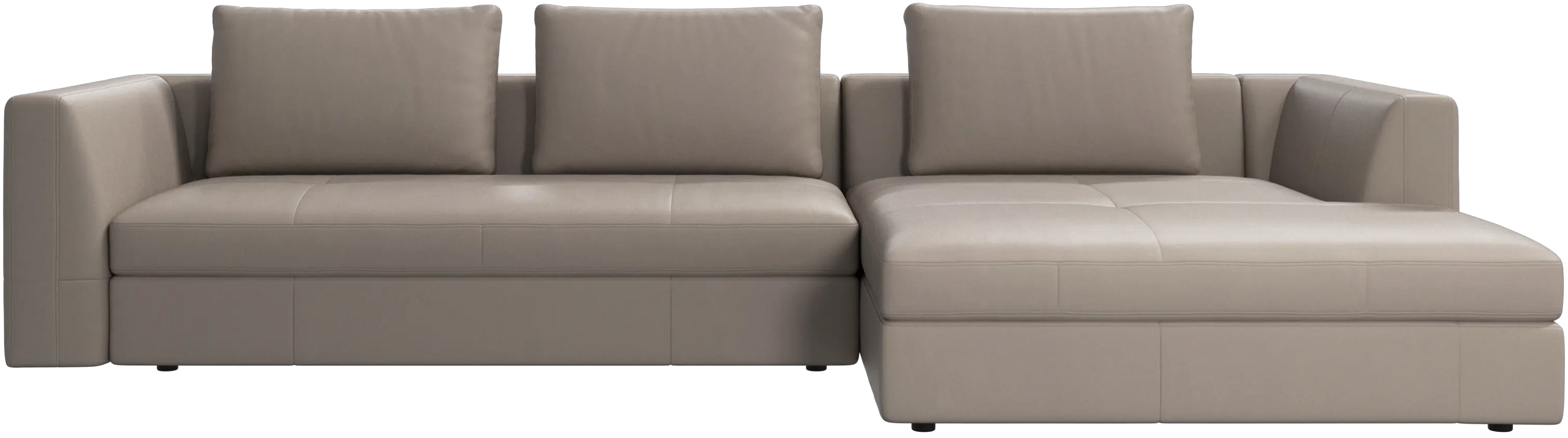 Bergamo sofa with resting unit