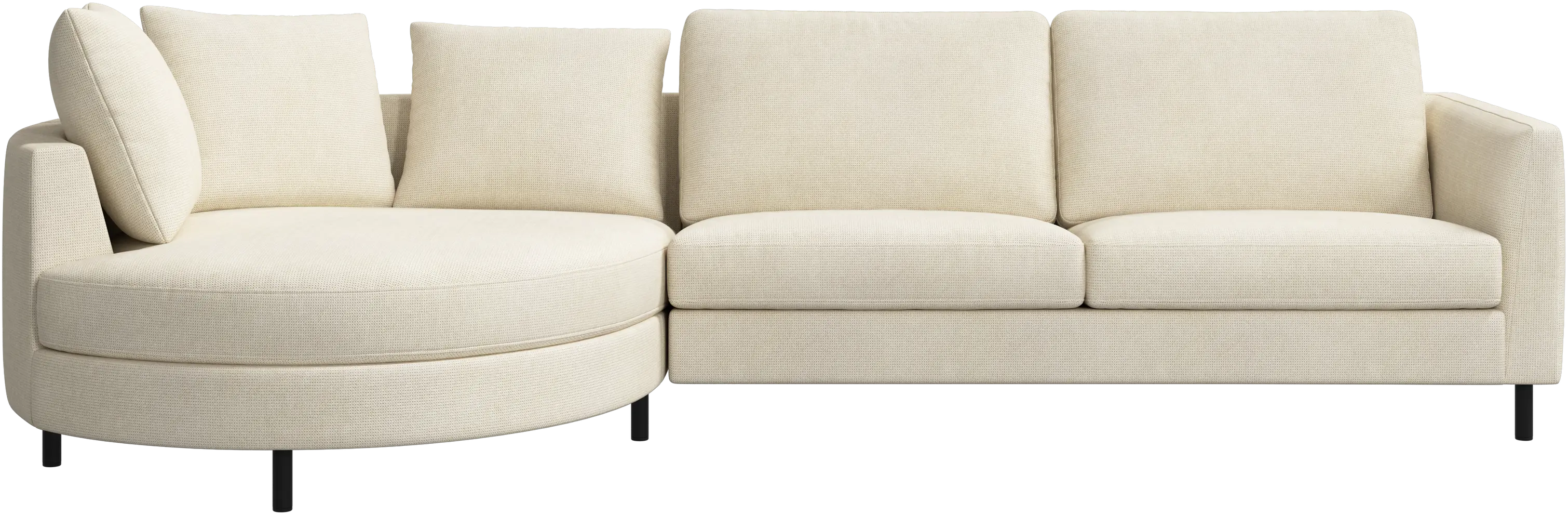 Indivi Sofa mit Chaiselongue links