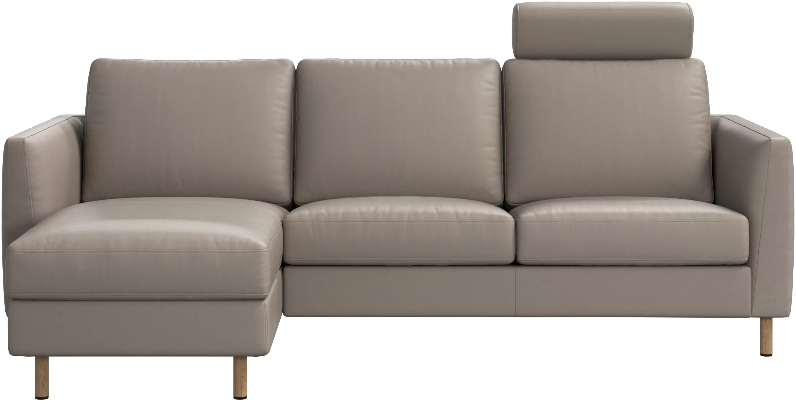 Indivi sofa with chaise longue left