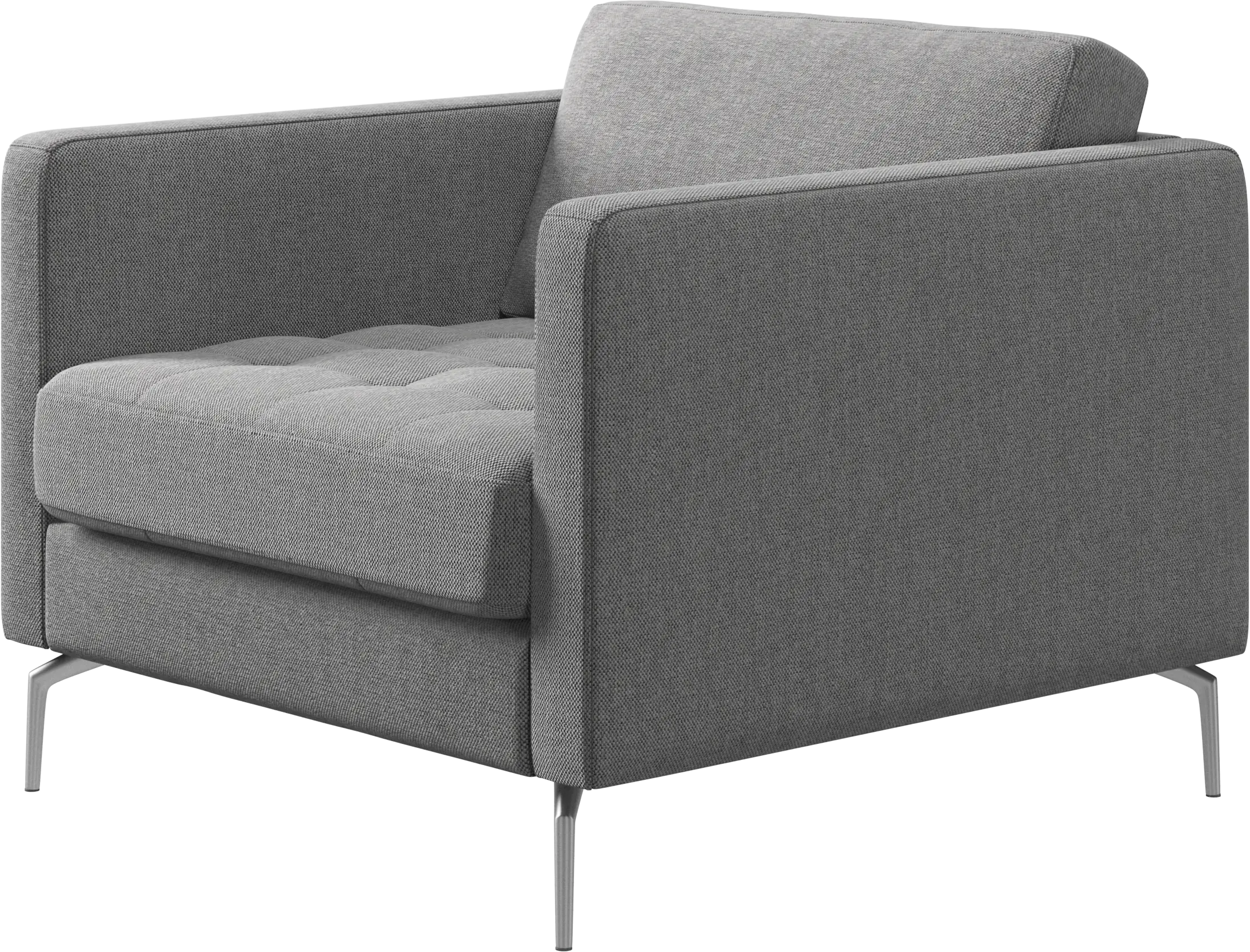 Osaka chair, tufted seat