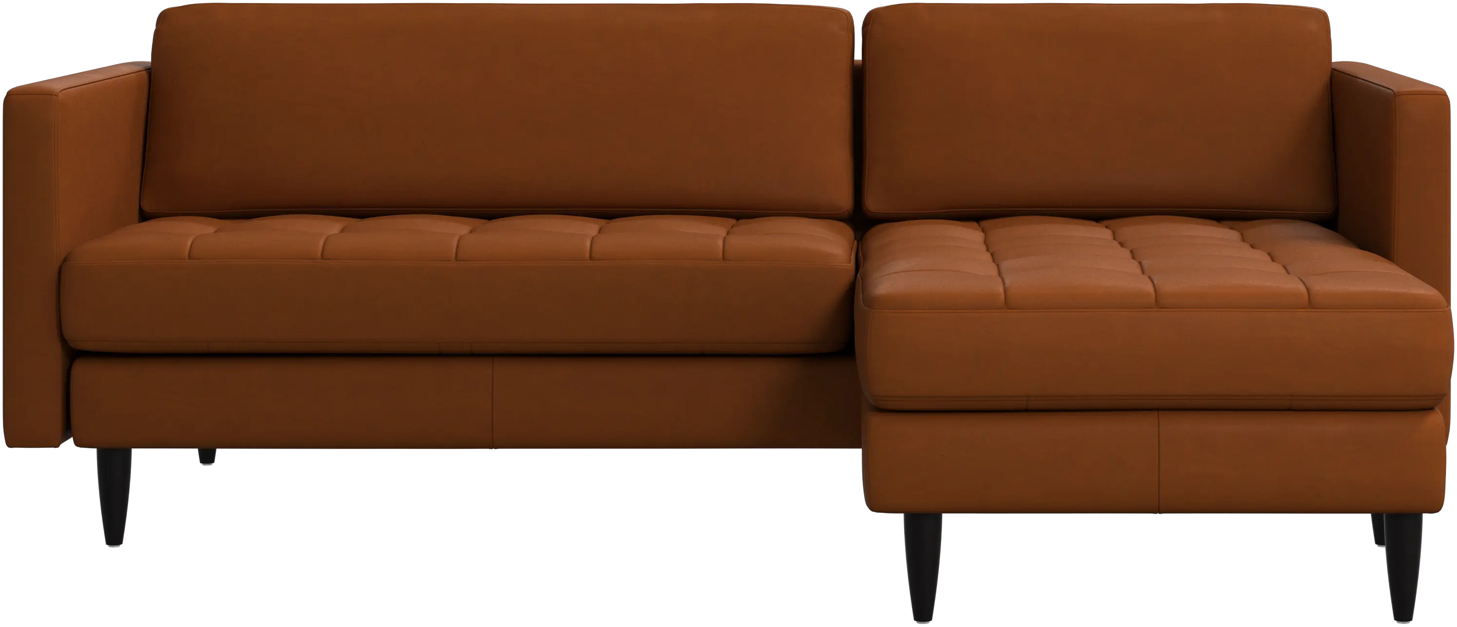 Osaka sofa with resting unit, tufted seat