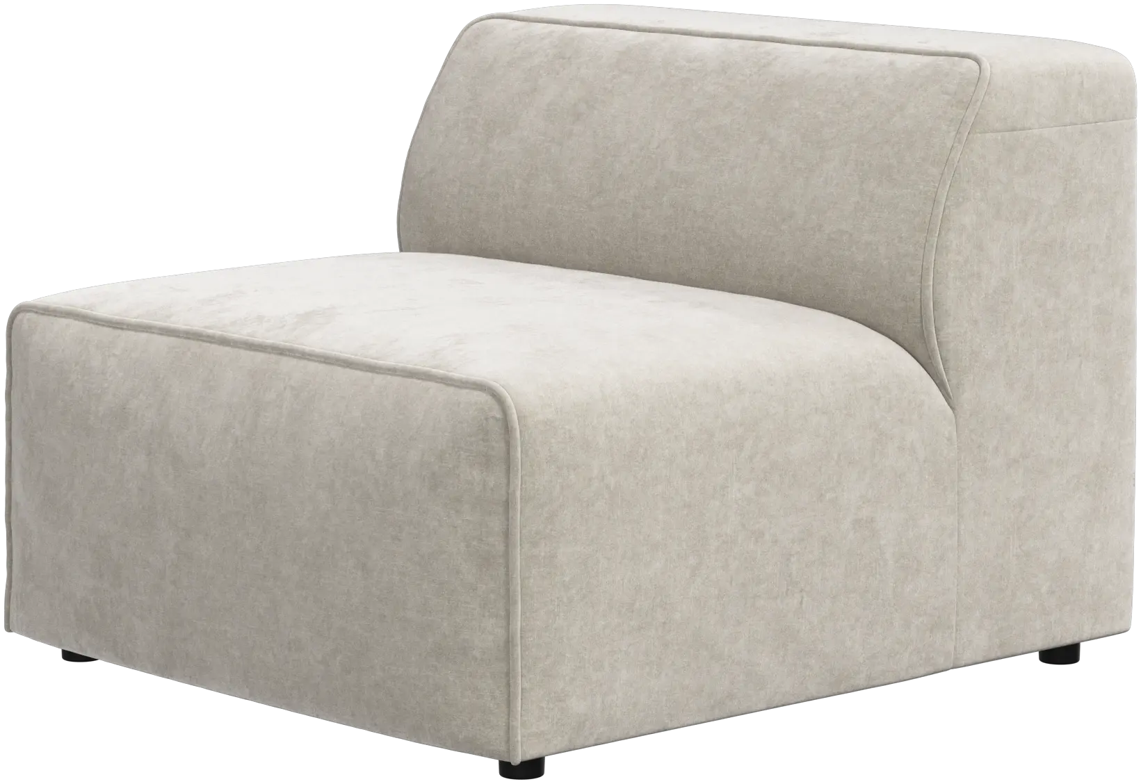 Carmo 1-seater, no armrests