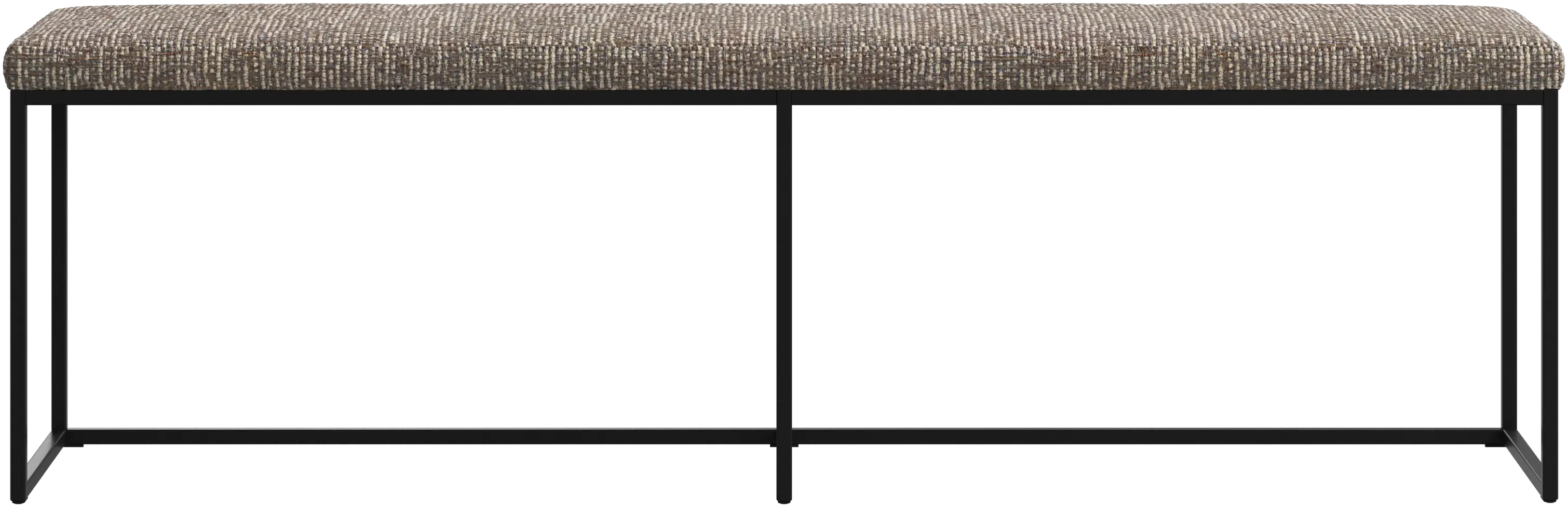 London large bench with cushion