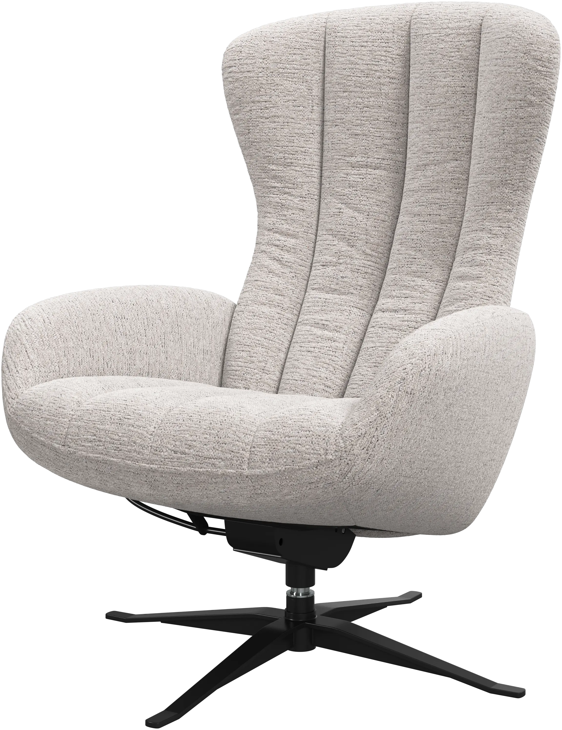 Tilburg recliner with swivel function and adjustable headrest