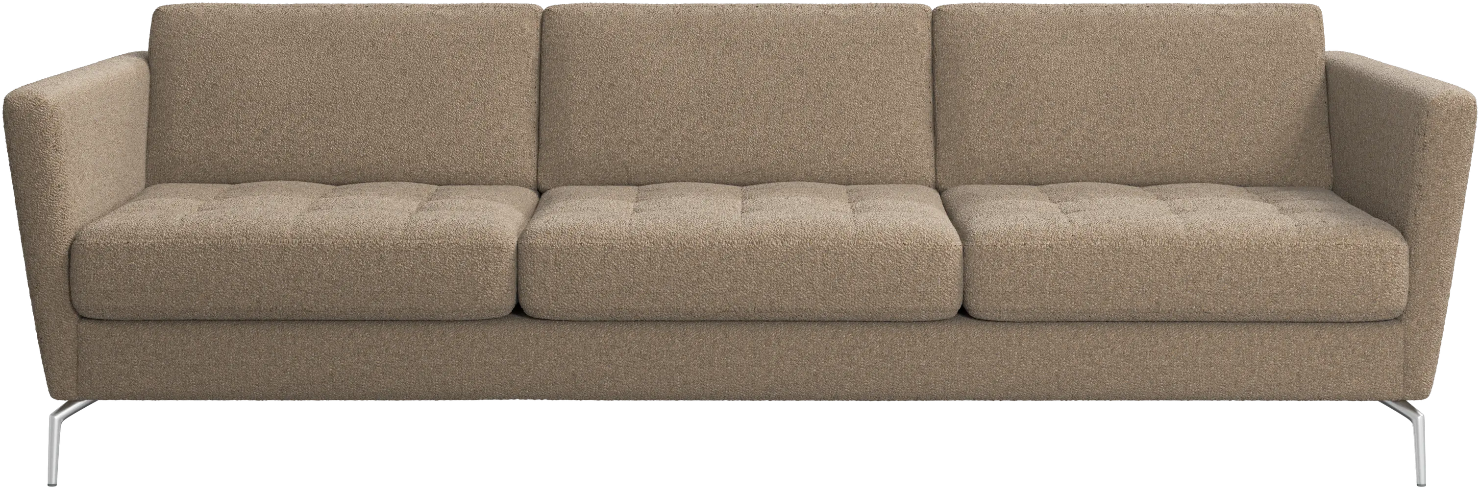 Osaka sofa, tufted seat