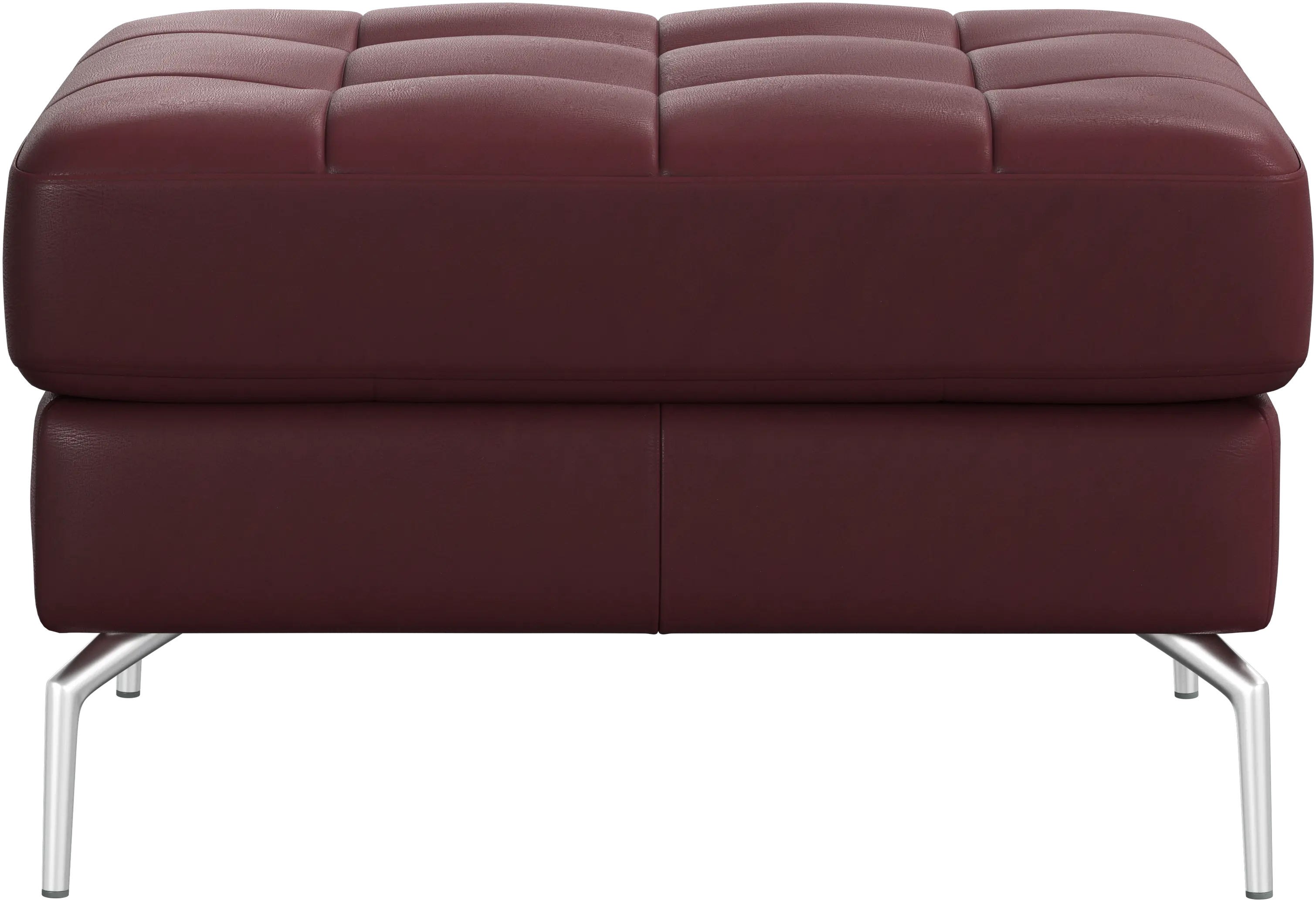 Osaka footstool, tufted seat