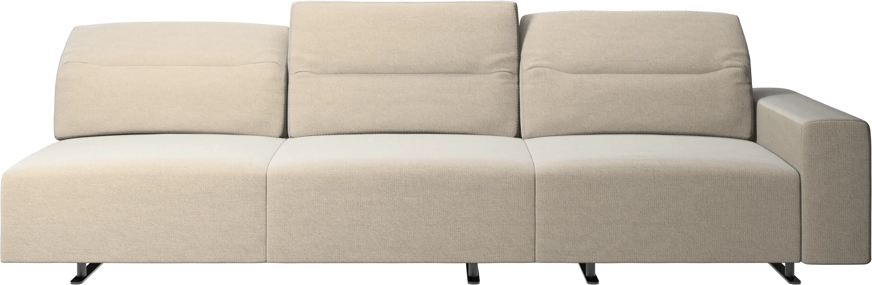 Hampton sofa with adjustable back