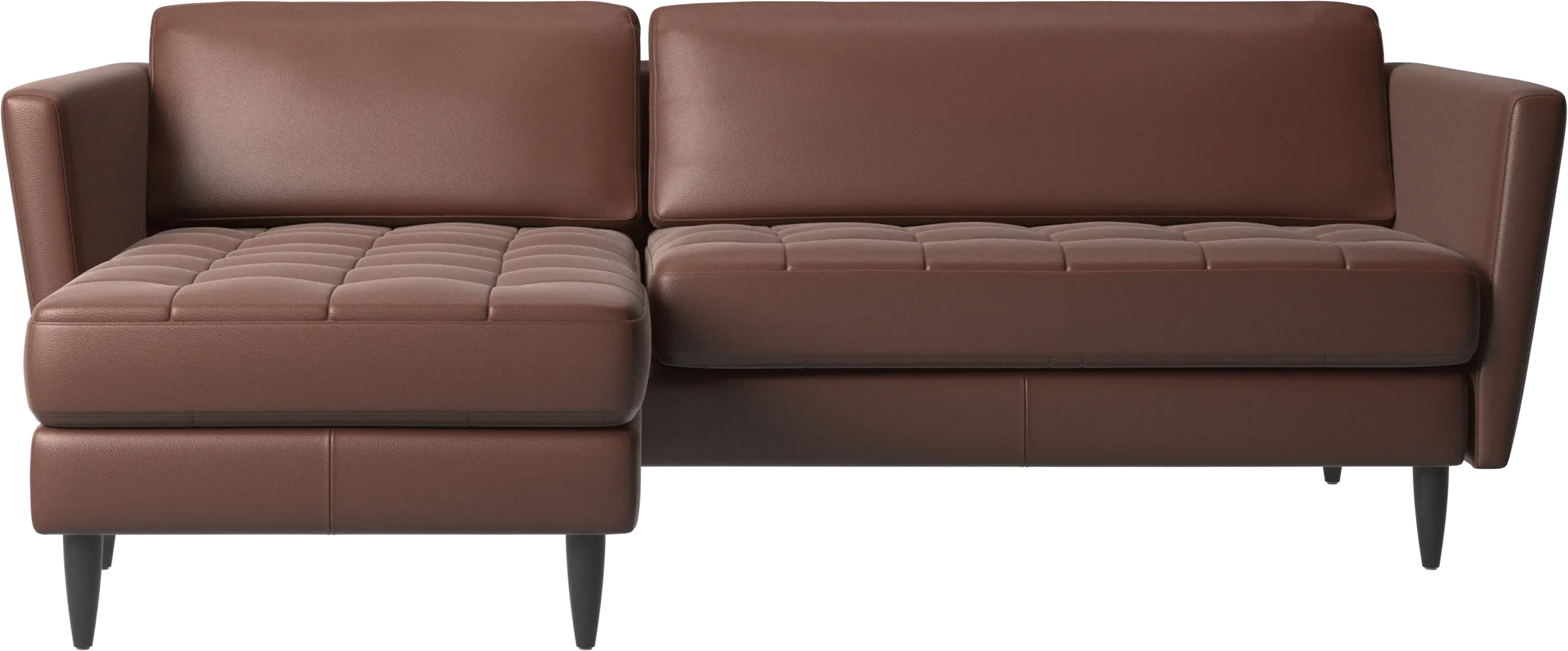 Osaka sofa with resting unit, tufted seat
